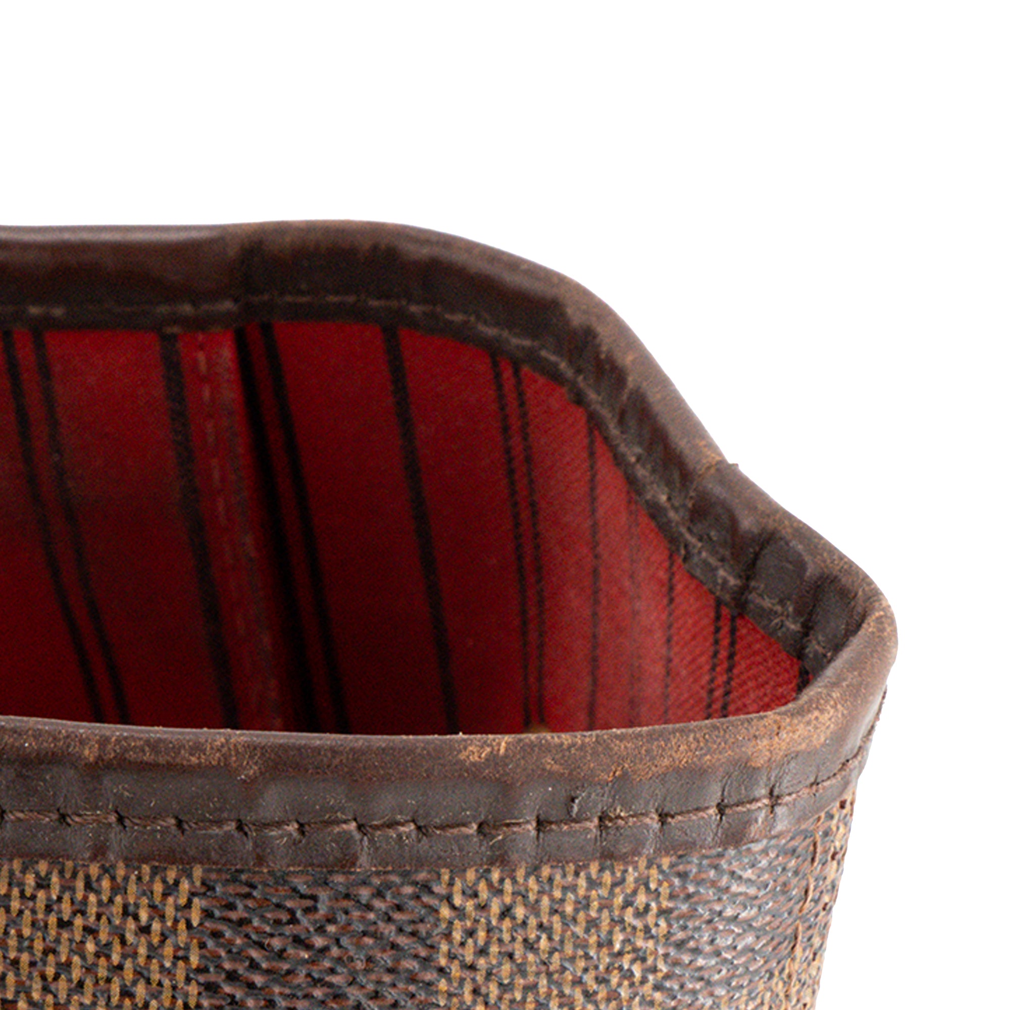 LOUIS VUITTON - Sac cabas Neverfull MM Louis Vuitton en toile enduite damier ébène