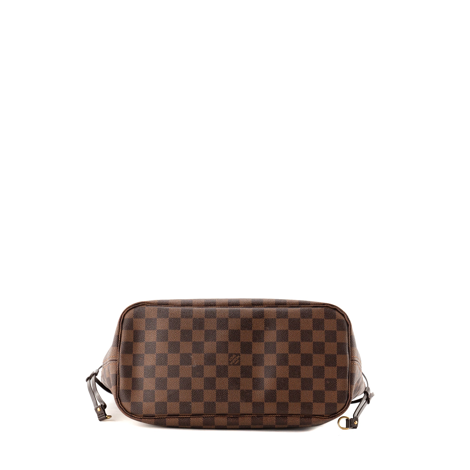 LOUIS VUITTON - Sac cabas Neverfull MM Louis Vuitton en toile enduite damier ébène