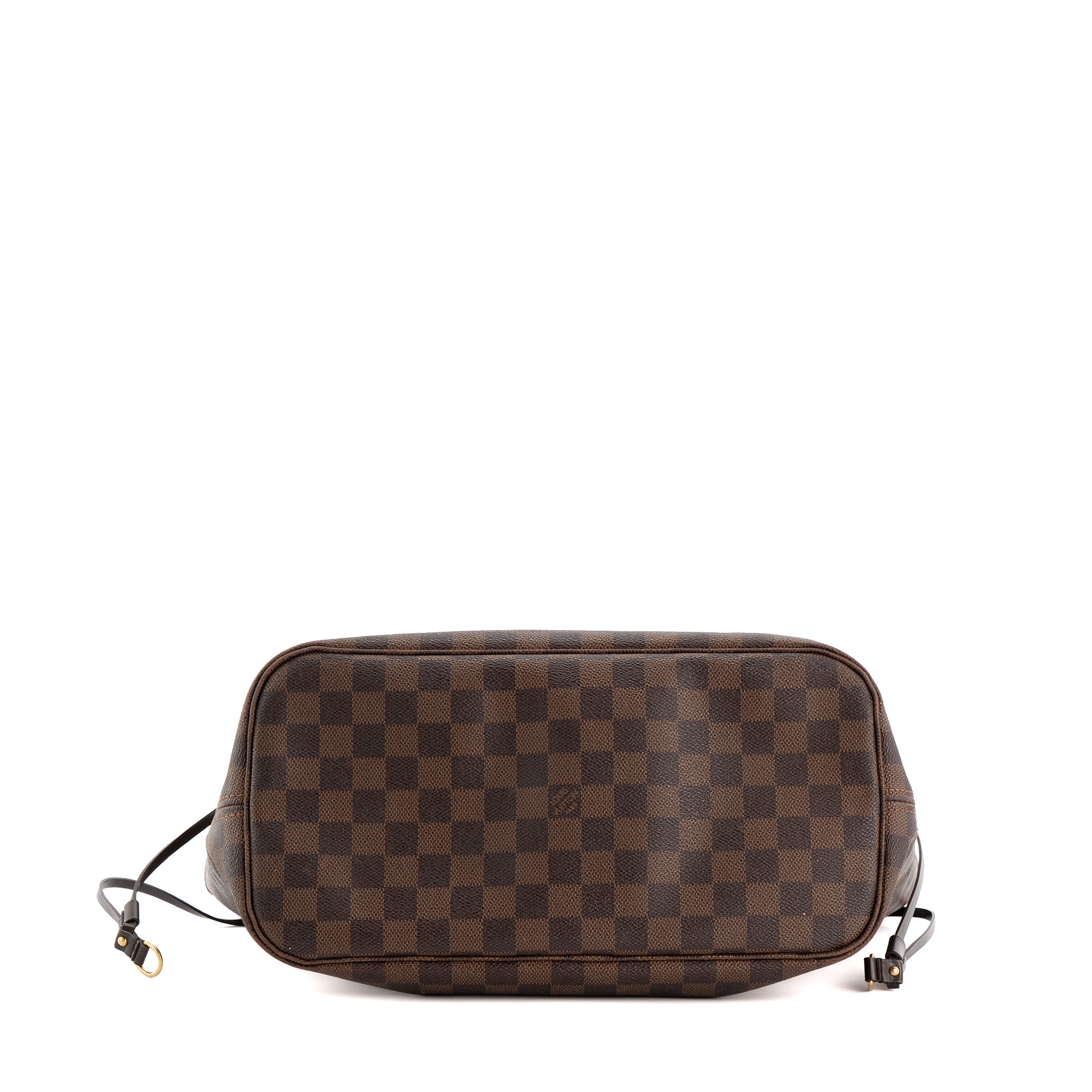 LOUIS VUITTON - Sac cabas Neverfull MM Louis Vuitton en toile enduite damier ébène