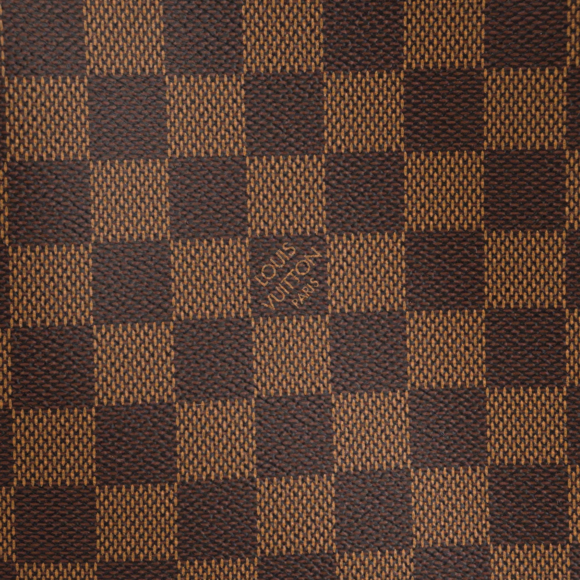 LOUIS VUITTON - Sac cabas Neverfull MM Louis Vuitton en toile enduite damier ébène