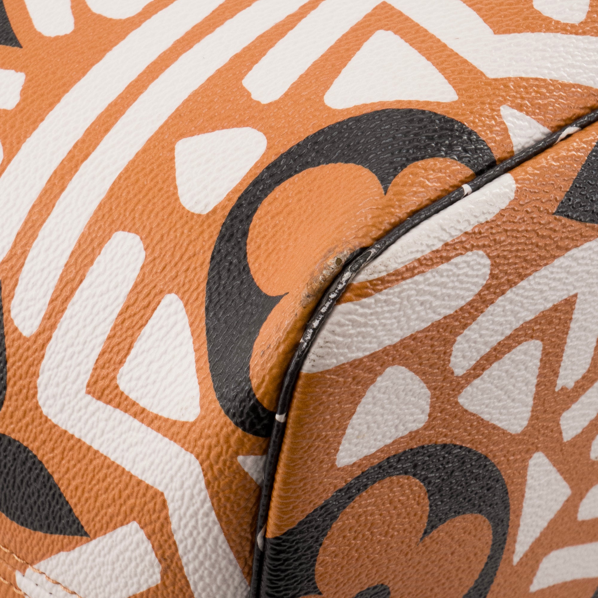 LOUIS VUITTON - Sac cabas Neverfull MM Louis Vuitton en toile enduite édition limitée Crafty