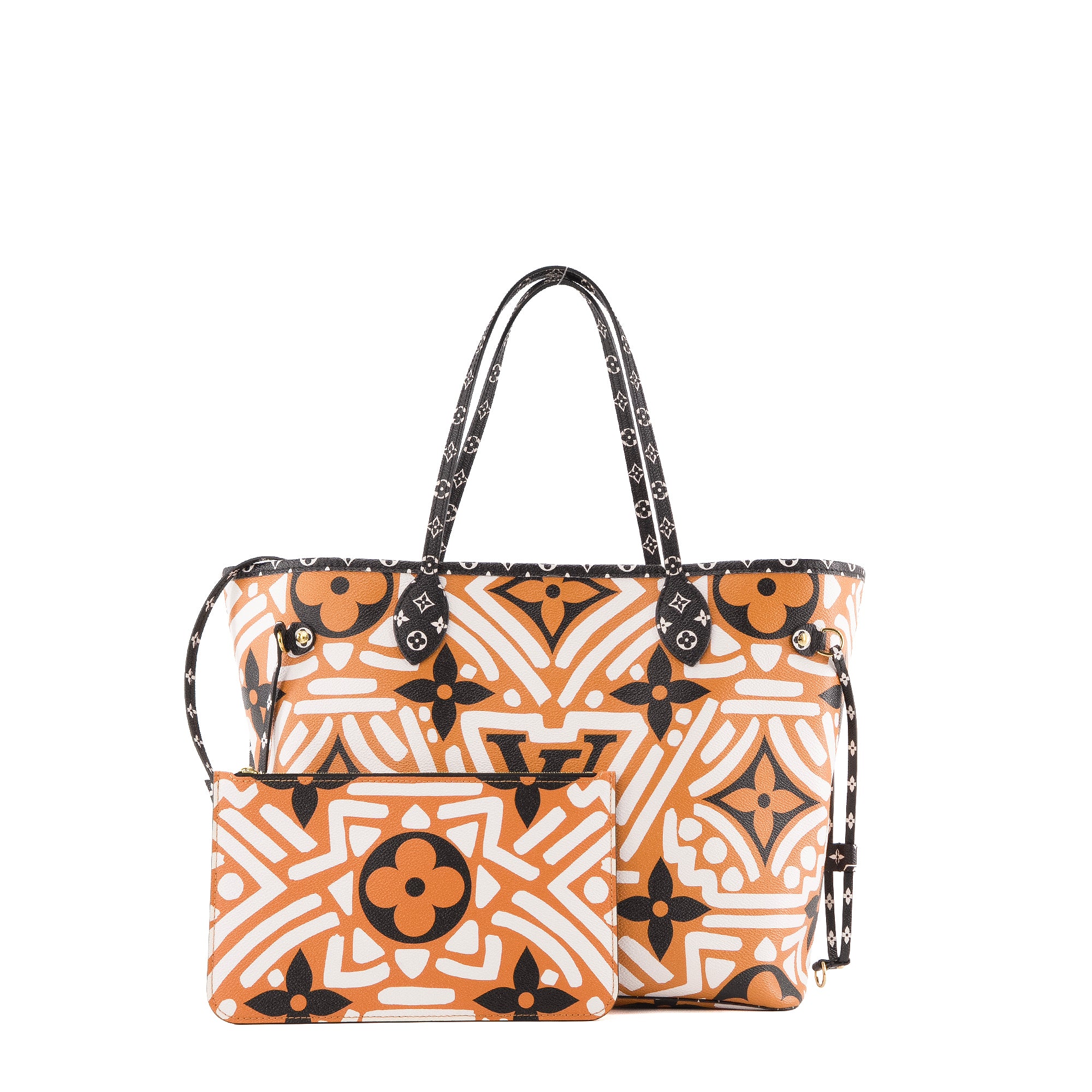 LOUIS VUITTON - Sac cabas Neverfull MM Louis Vuitton en toile enduite édition limitée Crafty