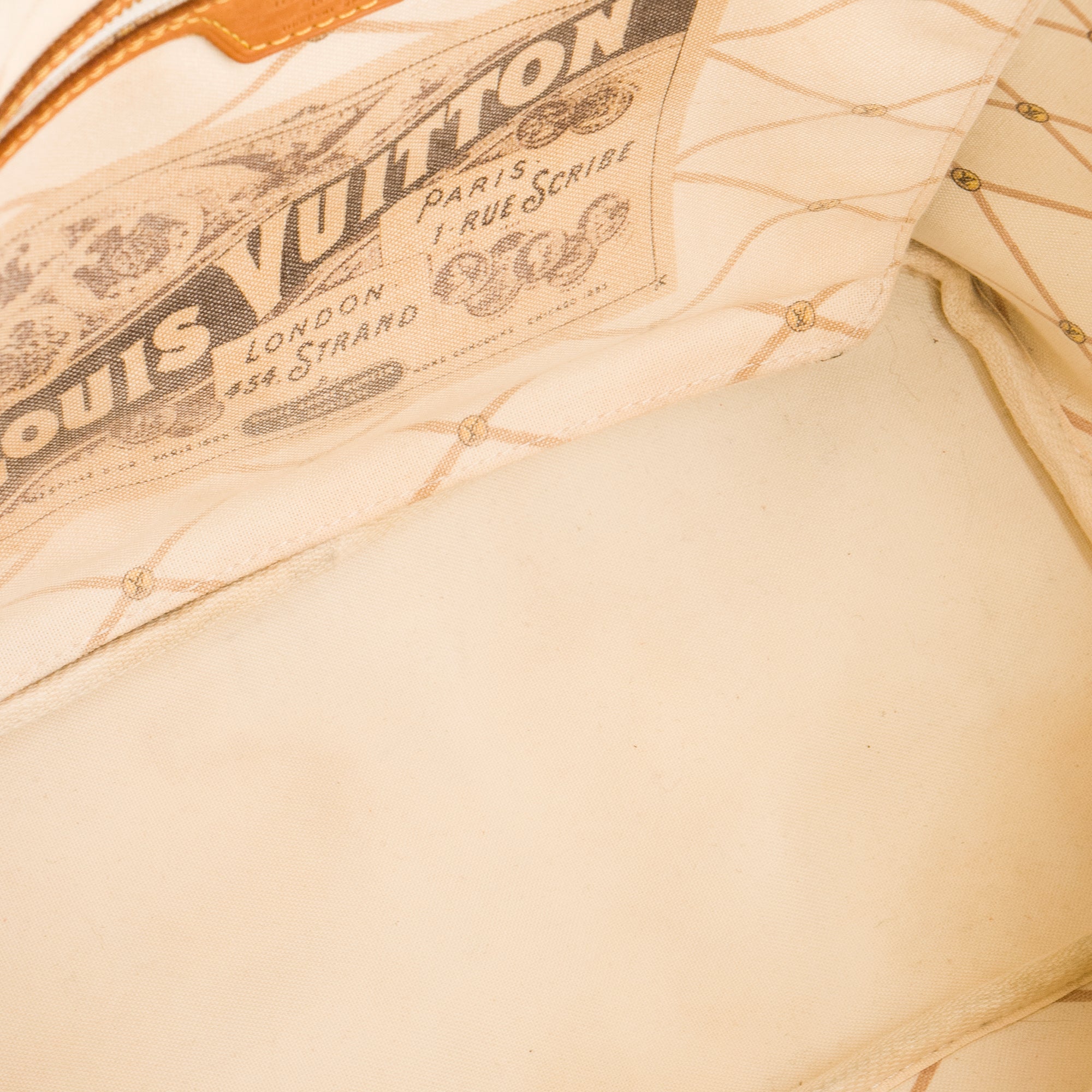 LOUIS VUITTON - Sac cabas Neverfull MM Louis Vuitton en toile enduite édition limitée Summer Trunk