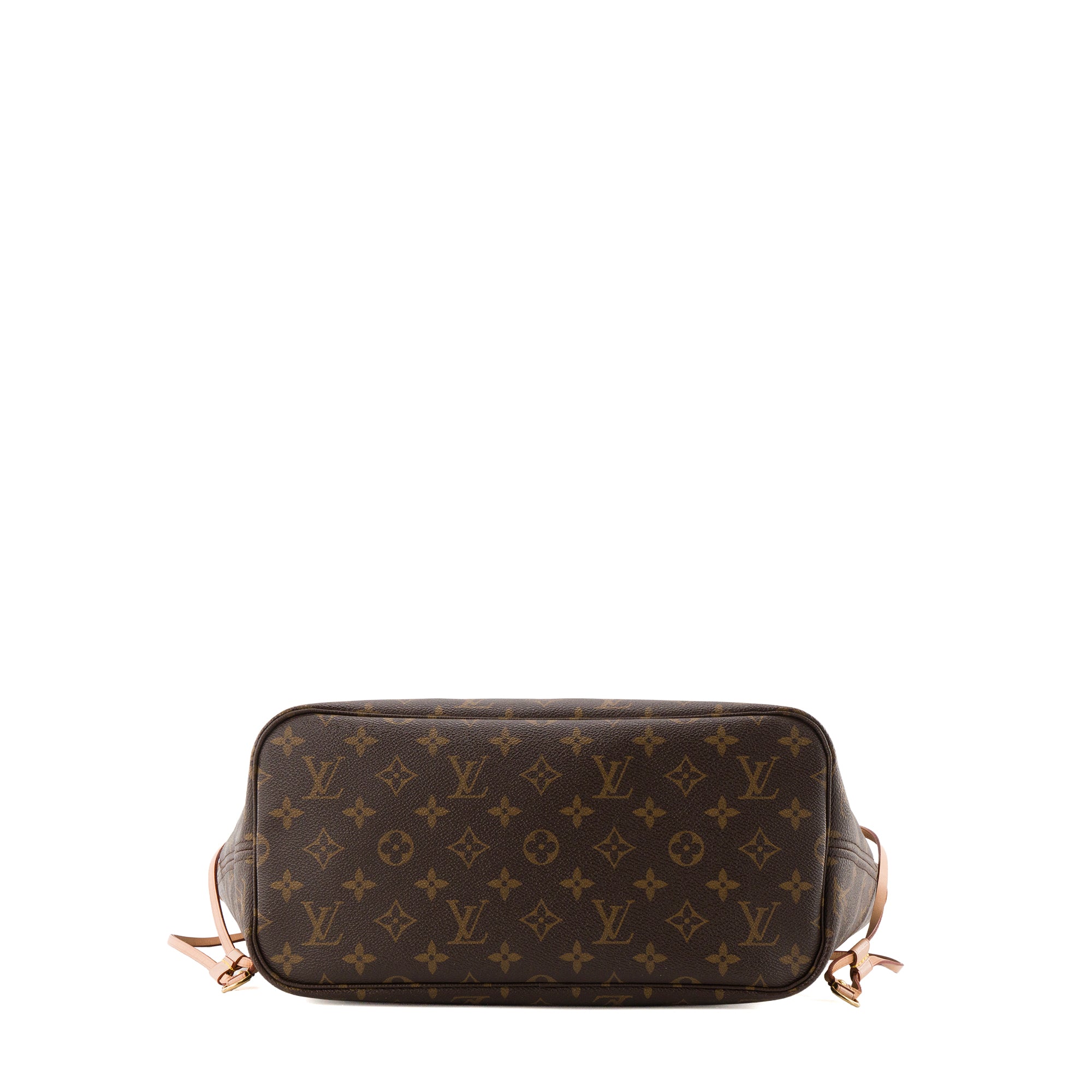 LOUIS VUITTON - Sac cabas Neverfull MM Louis Vuitton en toile enduite monogrammée