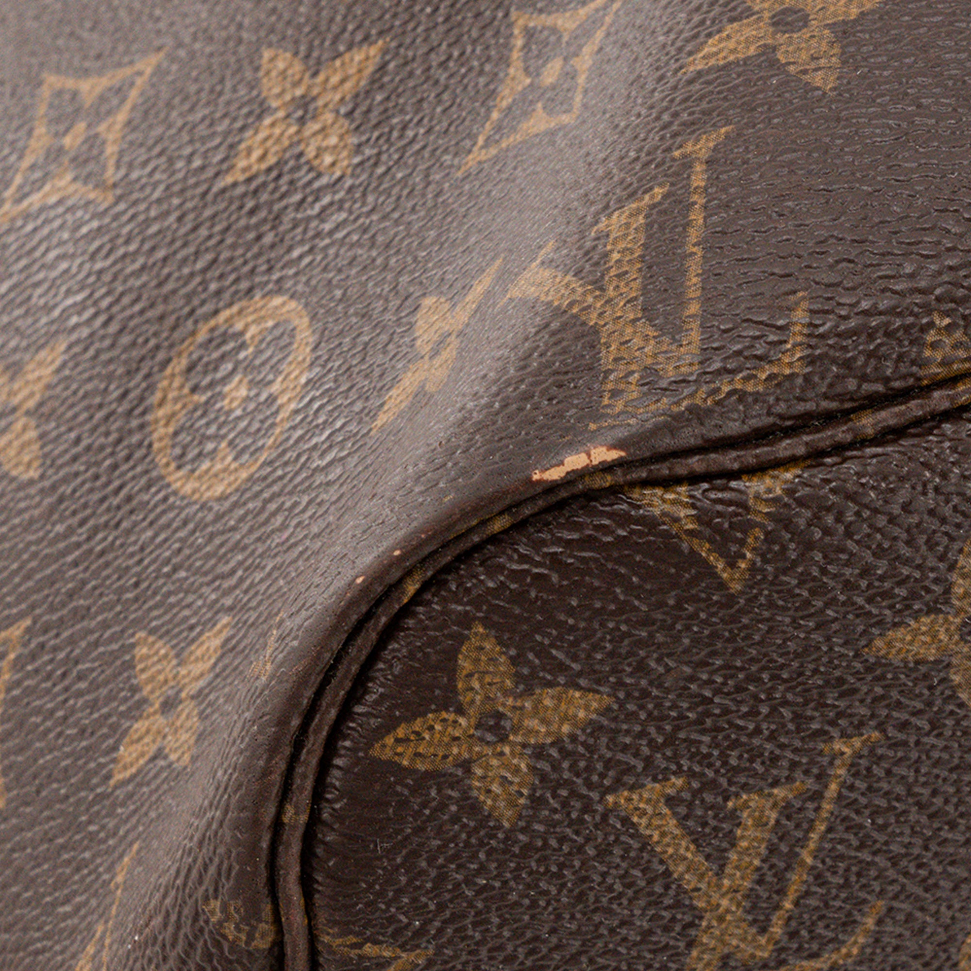 LOUIS VUITTON - Sac cabas Neverfull MM Louis Vuitton en toile enduite monogrammée