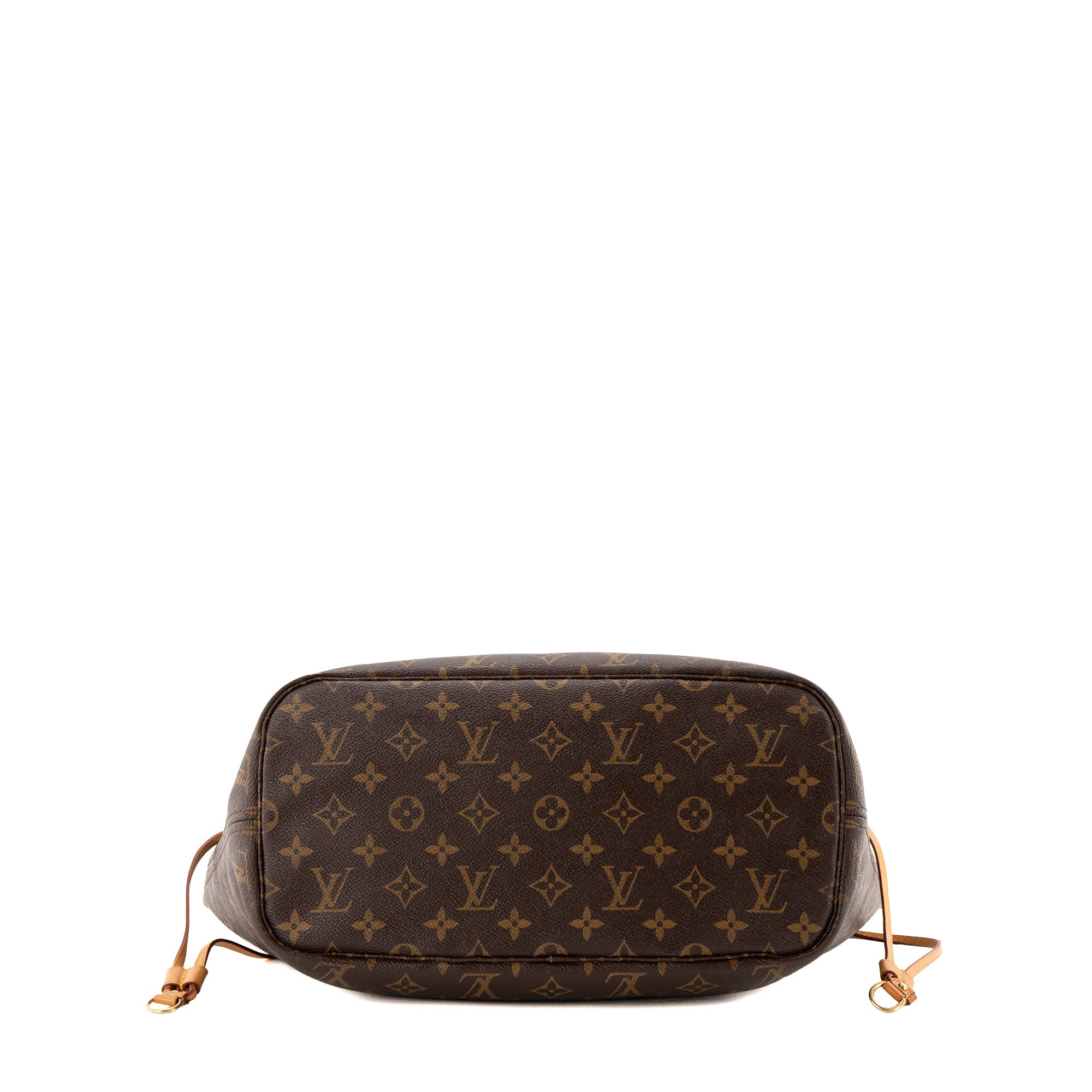 LOUIS VUITTON - Sac cabas Neverfull MM Louis Vuitton en toile enduite monogrammée