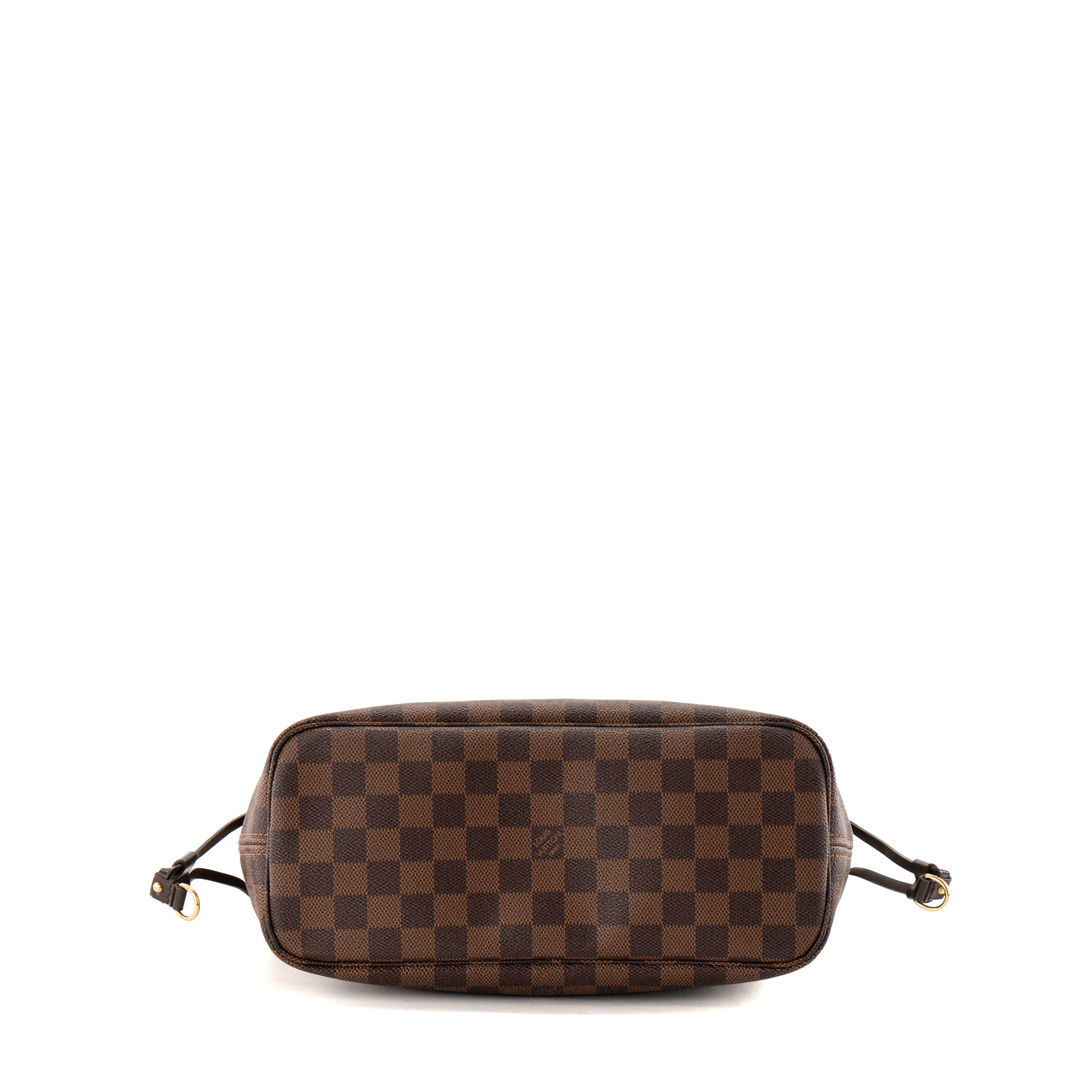 LOUIS VUITTON - Sac cabas Neverfull PM Louis Vuitton en toile enduite damier ébène
