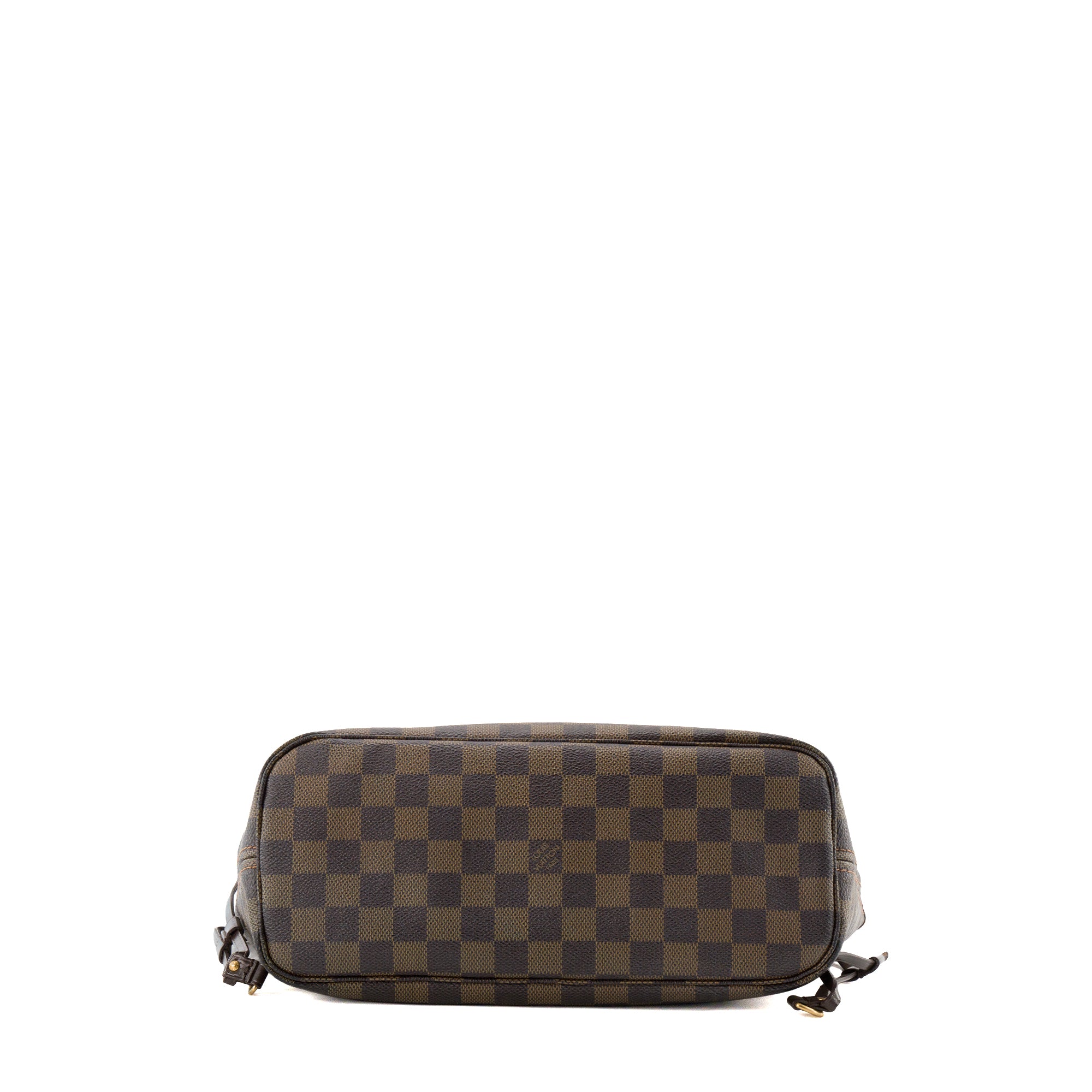 LOUIS VUITTON - Sac cabas Neverfull PM Louis Vuitton en toile enduite damier ébène