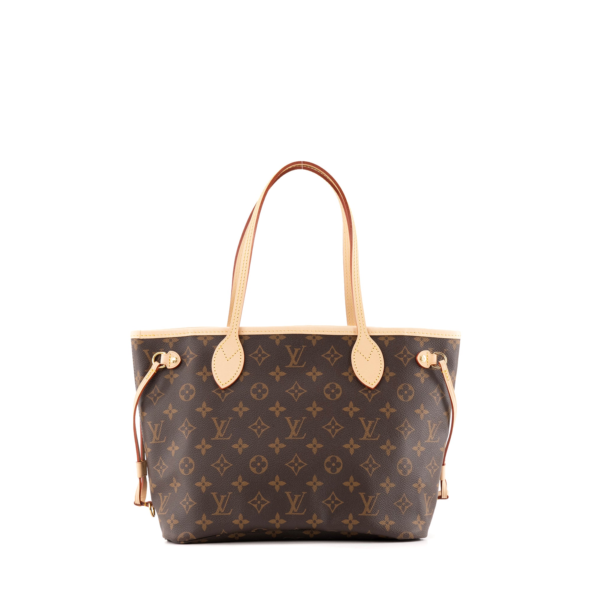 LOUIS VUITTON - Sac cabas Neverfull PM Louis Vuitton en toile enduite monogrammée