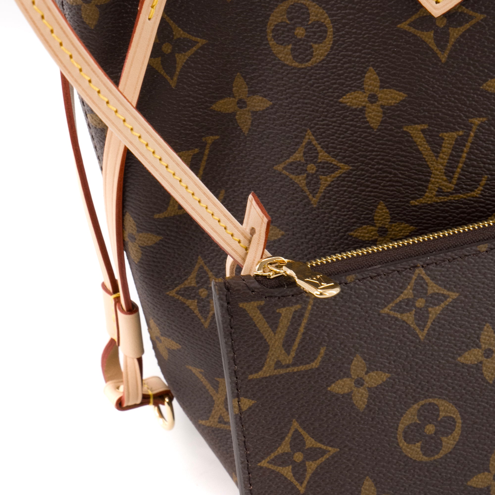 LOUIS VUITTON - Sac cabas Neverfull PM Louis Vuitton en toile enduite monogrammée