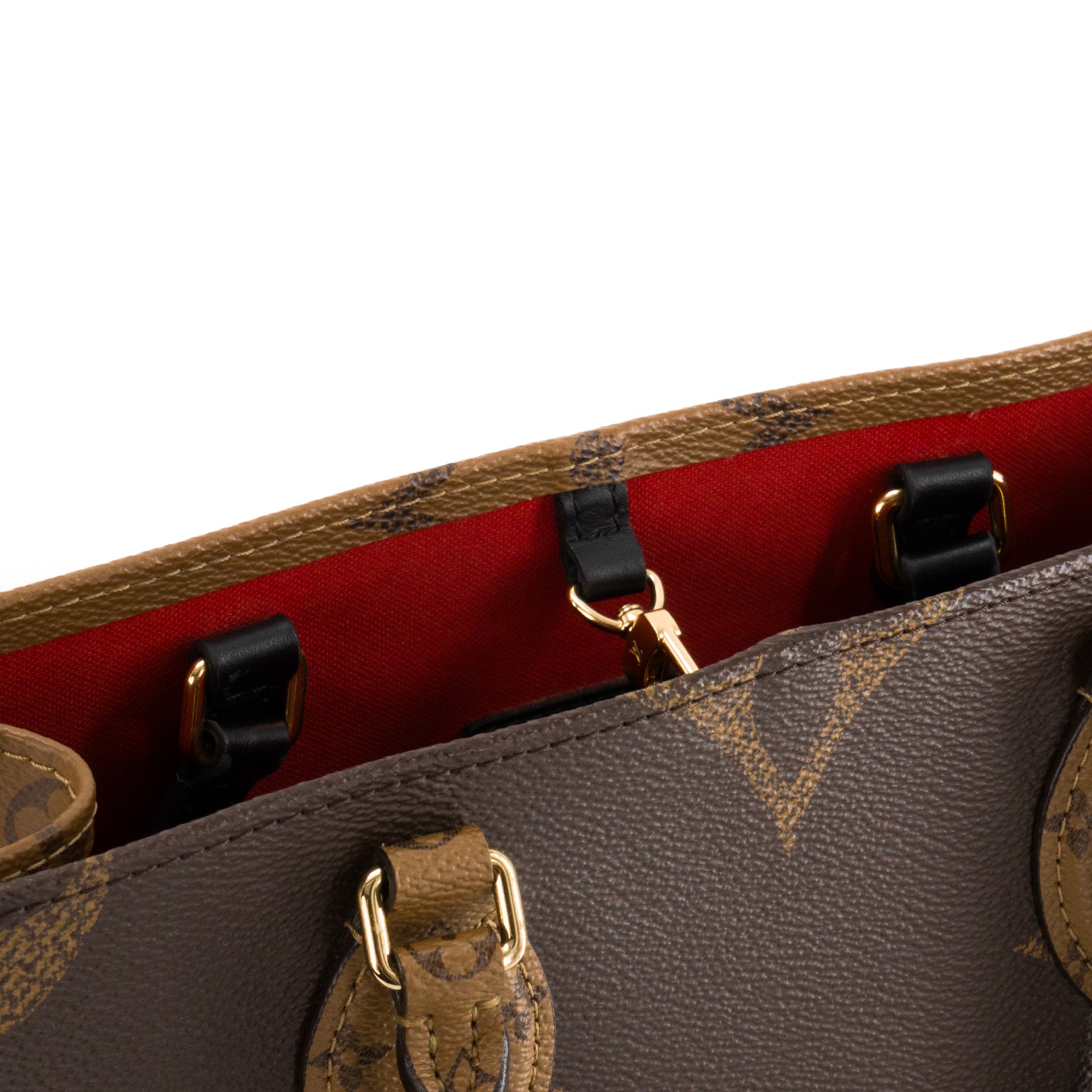 LOUIS VUITTON - Sac cabas Onthego MM Louis Vuitton en toile enduite monogrammée