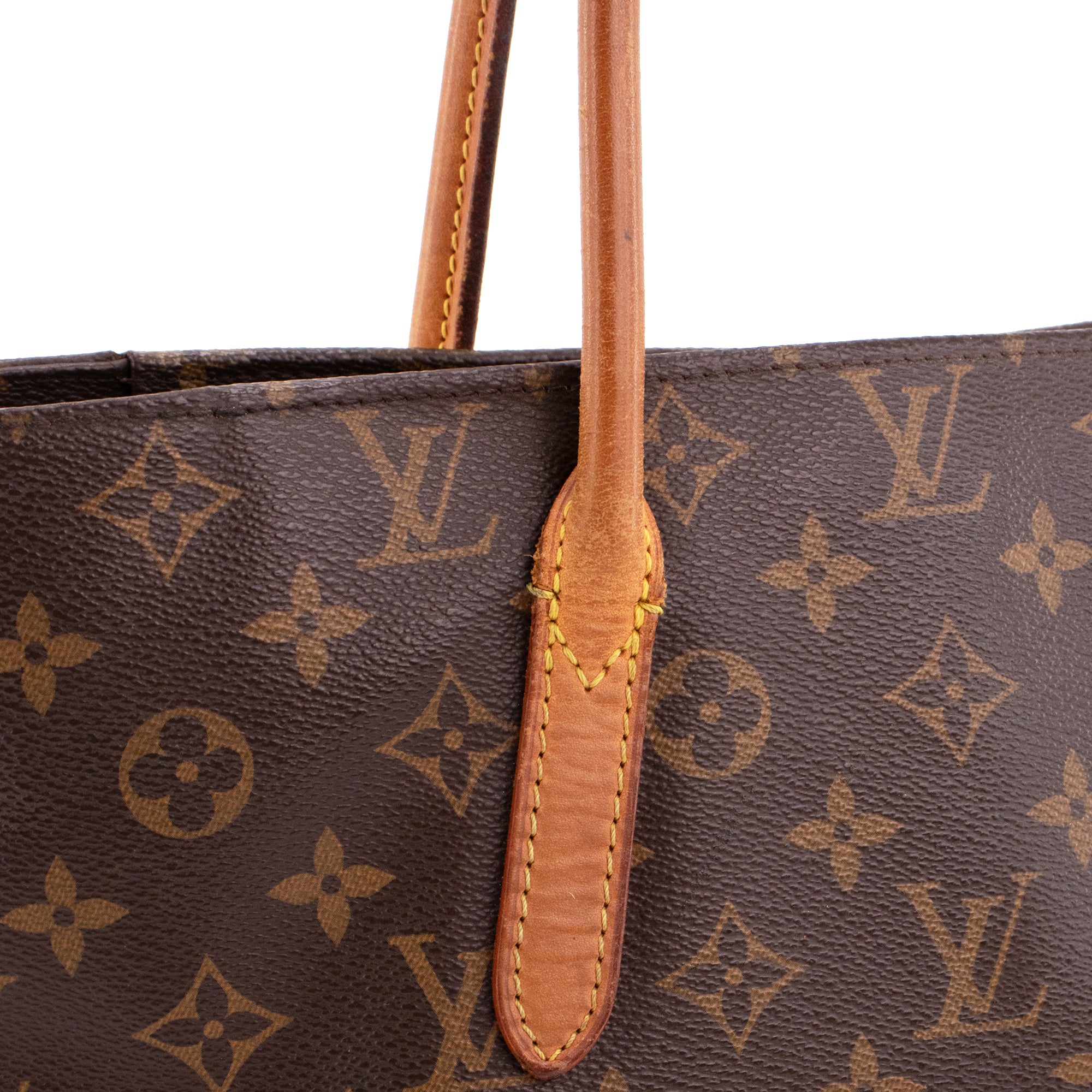 LOUIS VUITTON - Sac cabas Raspail Louis Vuitton en toile enduite monogrammée
