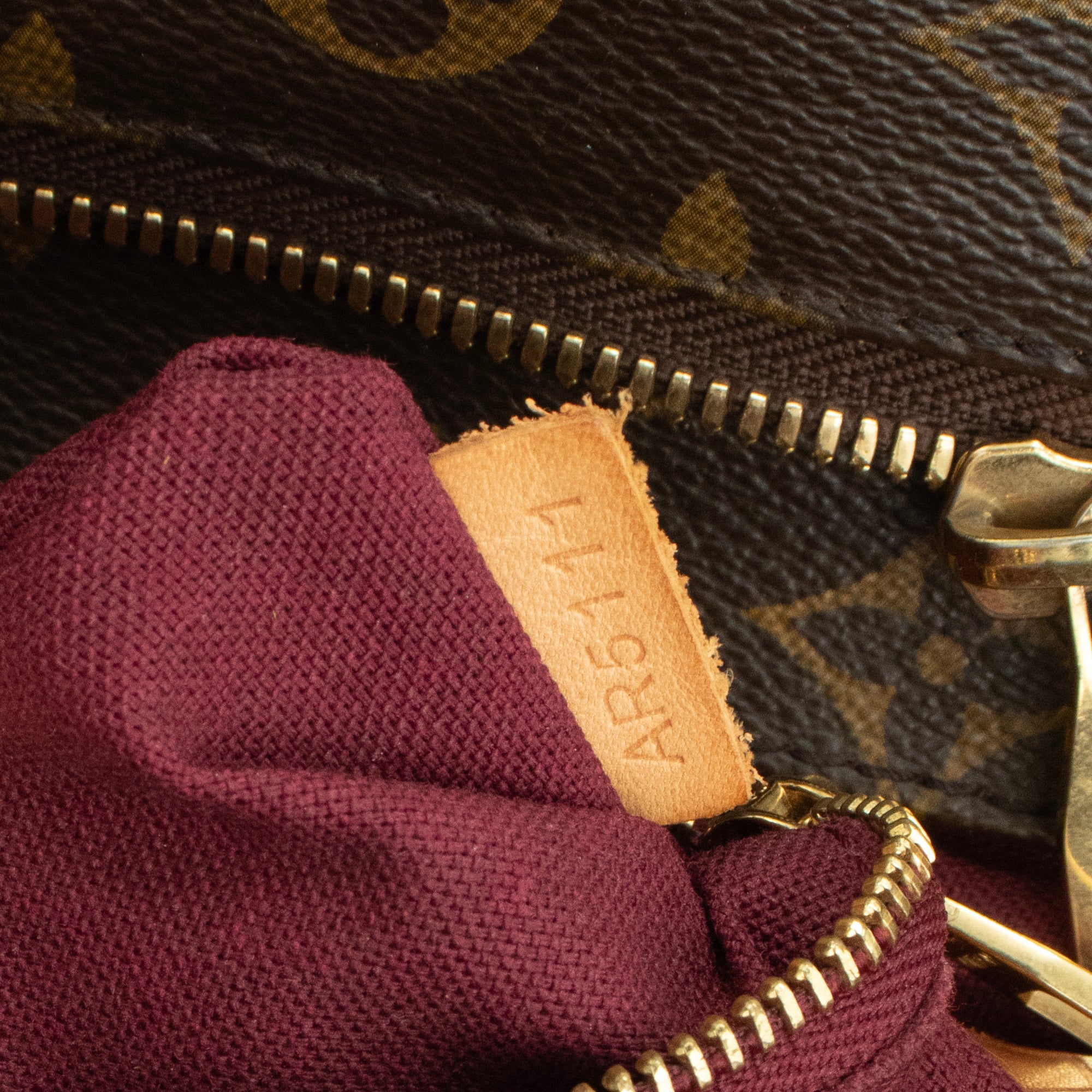 LOUIS VUITTON - Sac cabas Raspail Louis Vuitton en toile enduite monogrammée