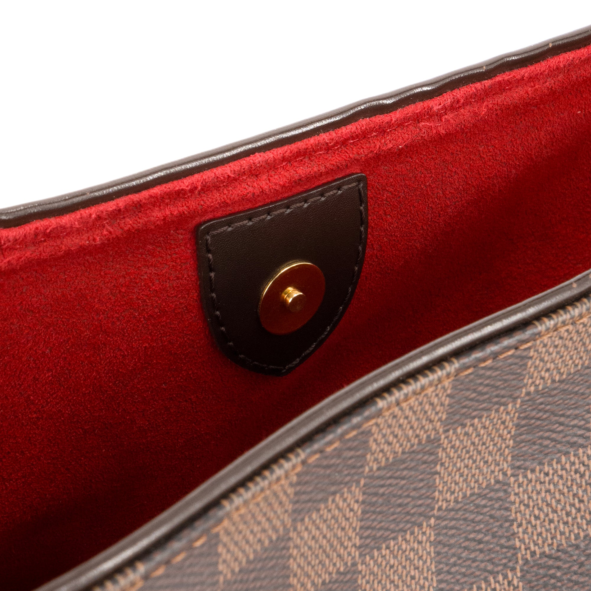 LOUIS VUITTON - Sac cabas Reggia Louis Vuitton en toile enduite damier ébène