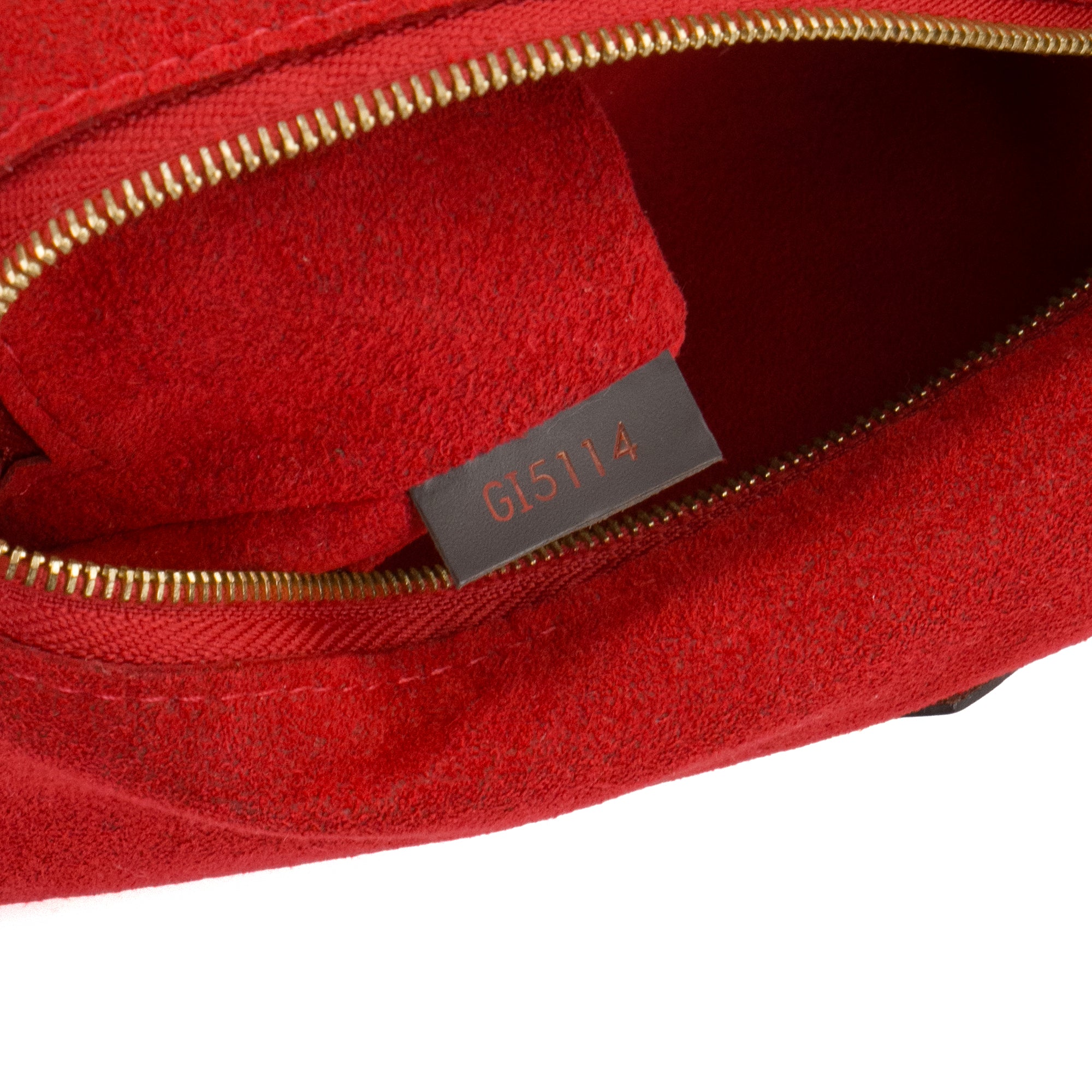 LOUIS VUITTON - Sac cabas Reggia Louis Vuitton en toile enduite damier ébène