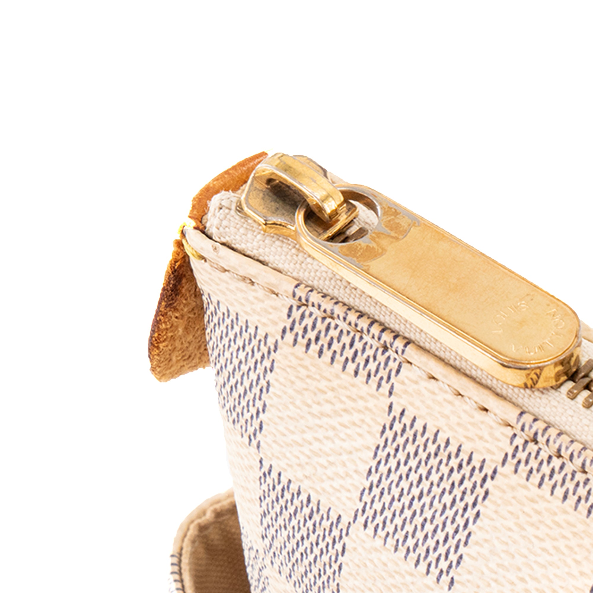 LOUIS VUITTON - Sac Cabas Totally Louis Vuitton en toile enduite damier azur vintage