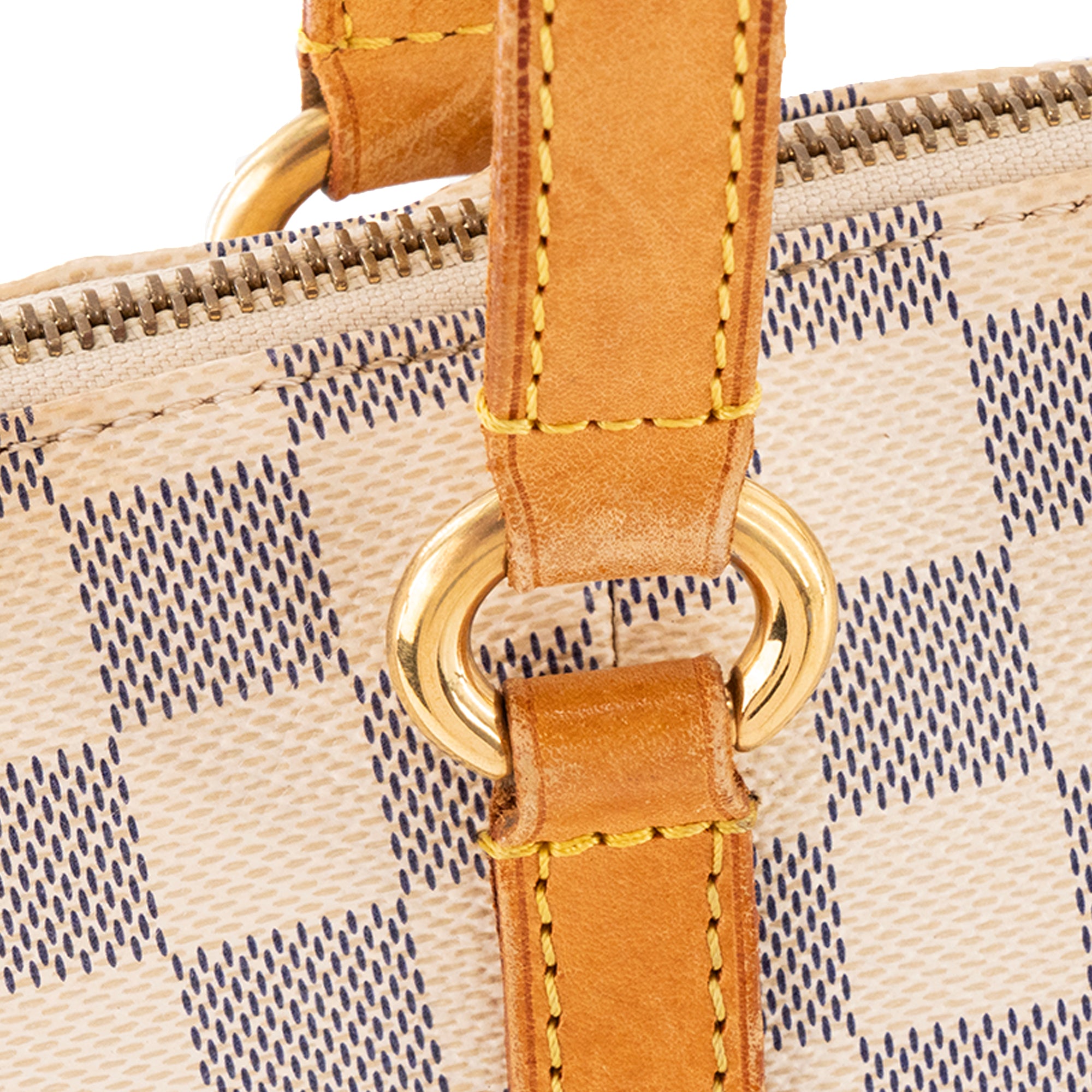 LOUIS VUITTON - Sac Cabas Totally Louis Vuitton en toile enduite damier azur vintage