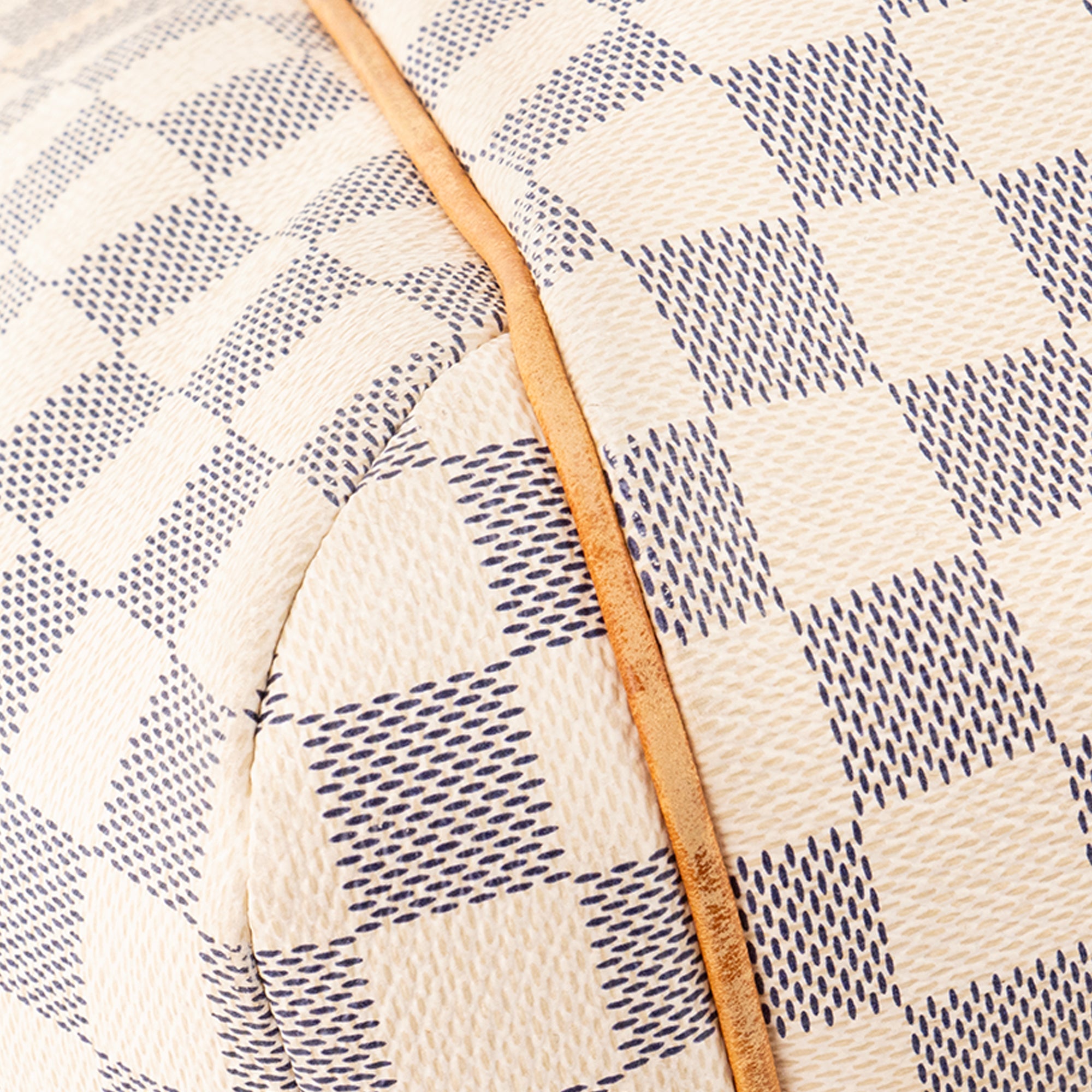 LOUIS VUITTON - Sac Cabas Totally Louis Vuitton en toile enduite damier azur vintage