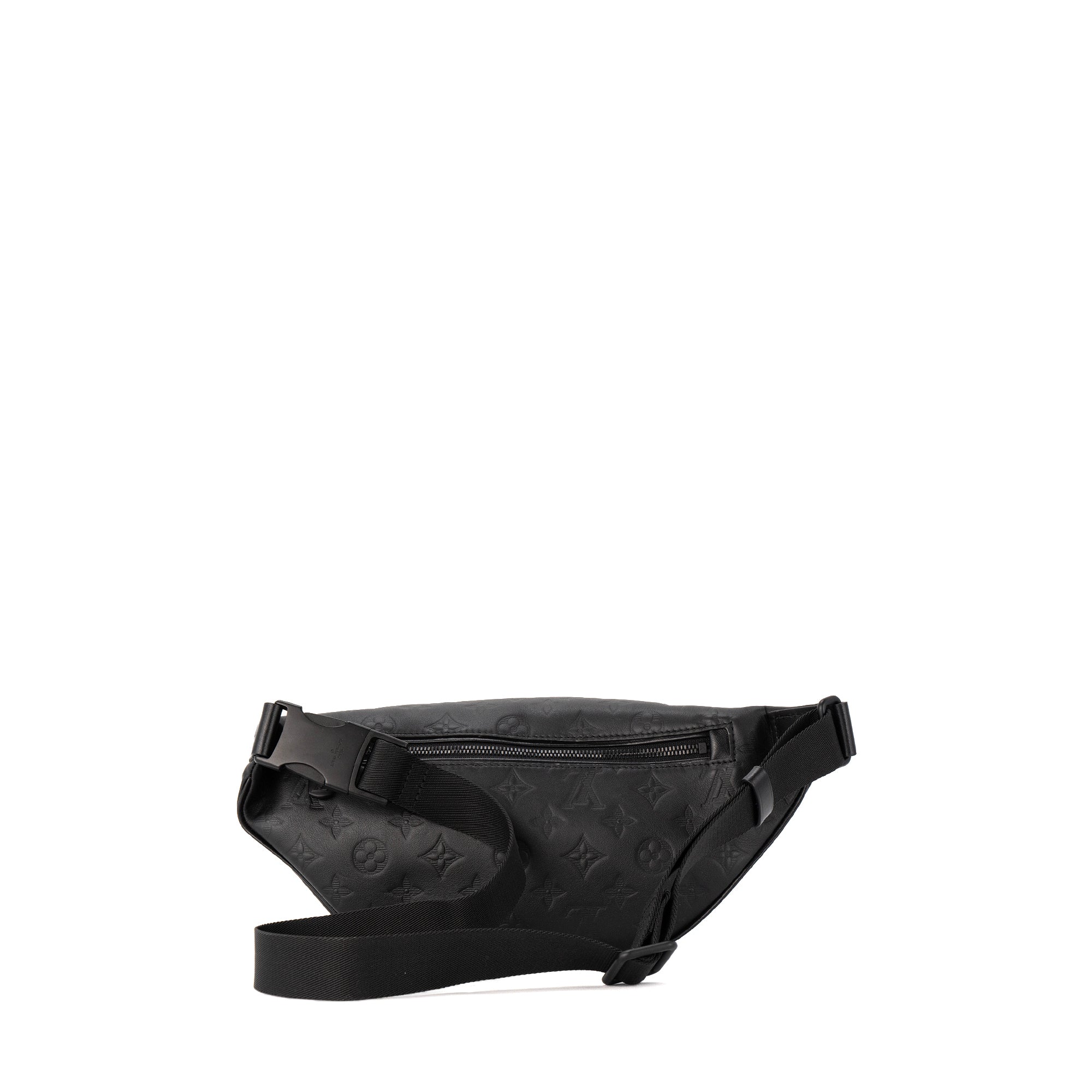 LOUIS VUITTON - Sac ceinture Discovery Louis Vuitton en cuir monogrammé noir