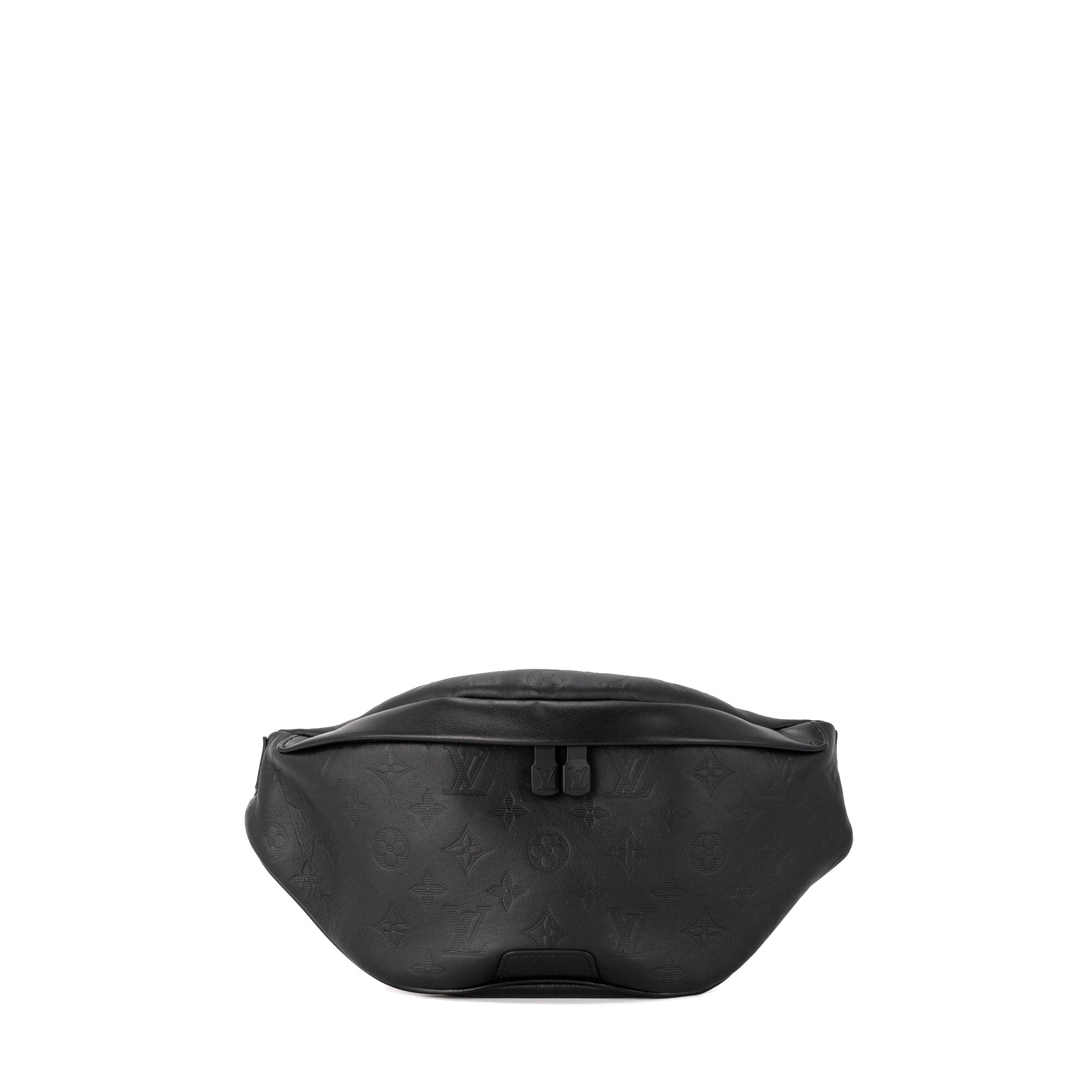 LOUIS VUITTON - Sac ceinture Discovery Louis Vuitton en cuir monogrammé noir