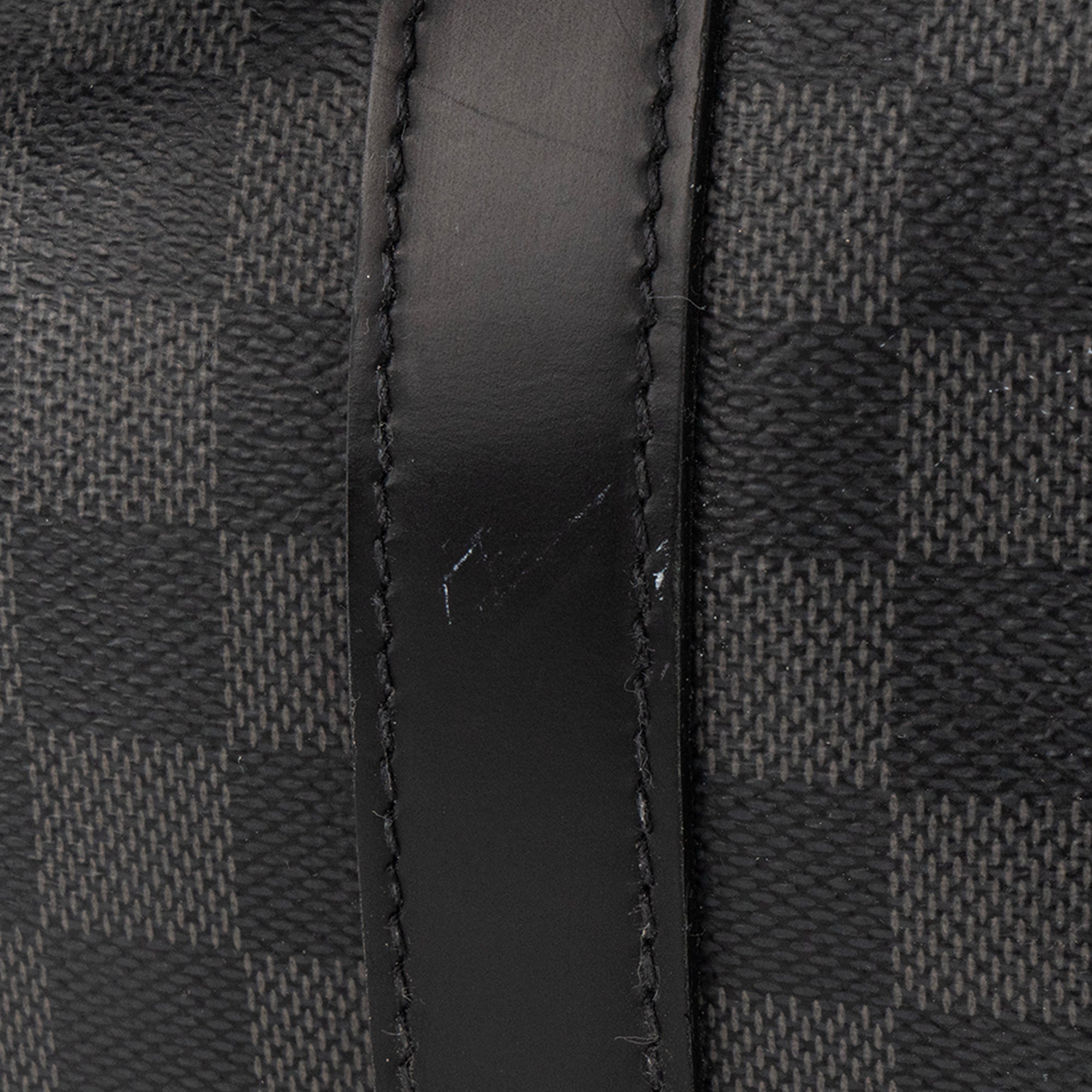 LOUIS VUITTON - Sac de voyage All day 50 Louis Vuitton en toile enduite damier graphite