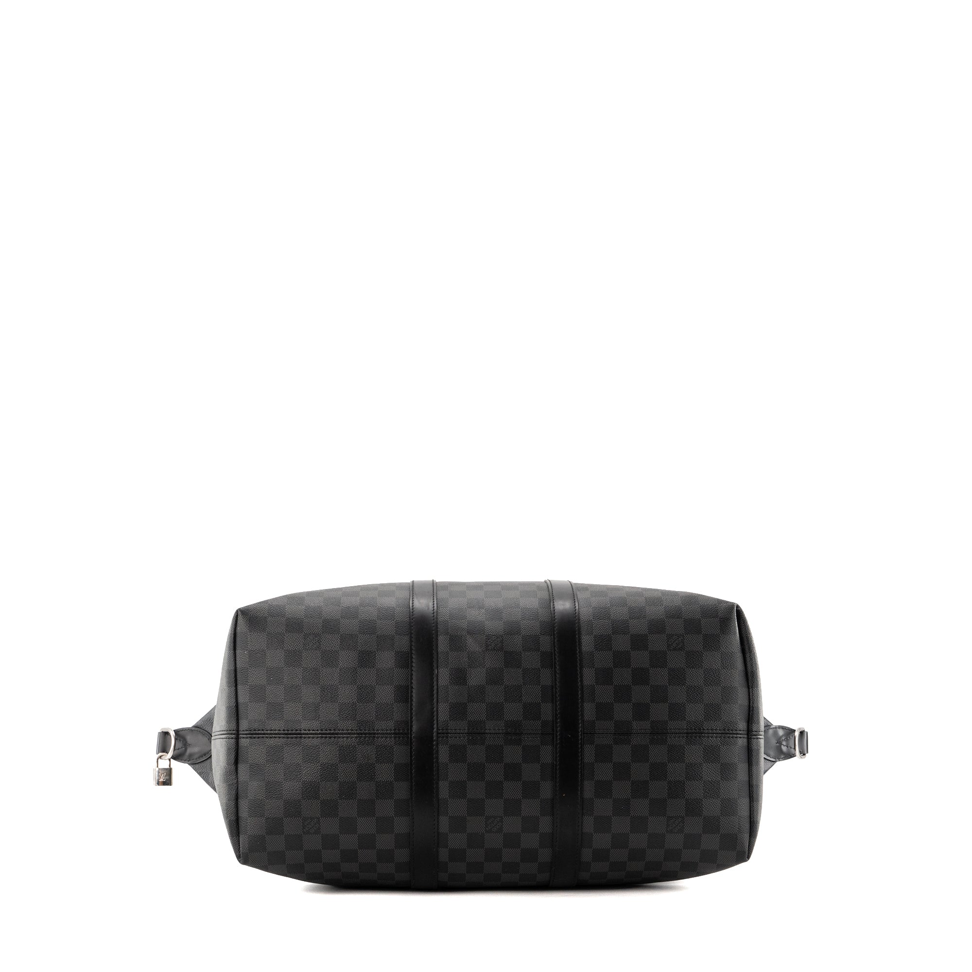 LOUIS VUITTON - Sac de voyage All day 50 Louis Vuitton en toile enduite damier graphite