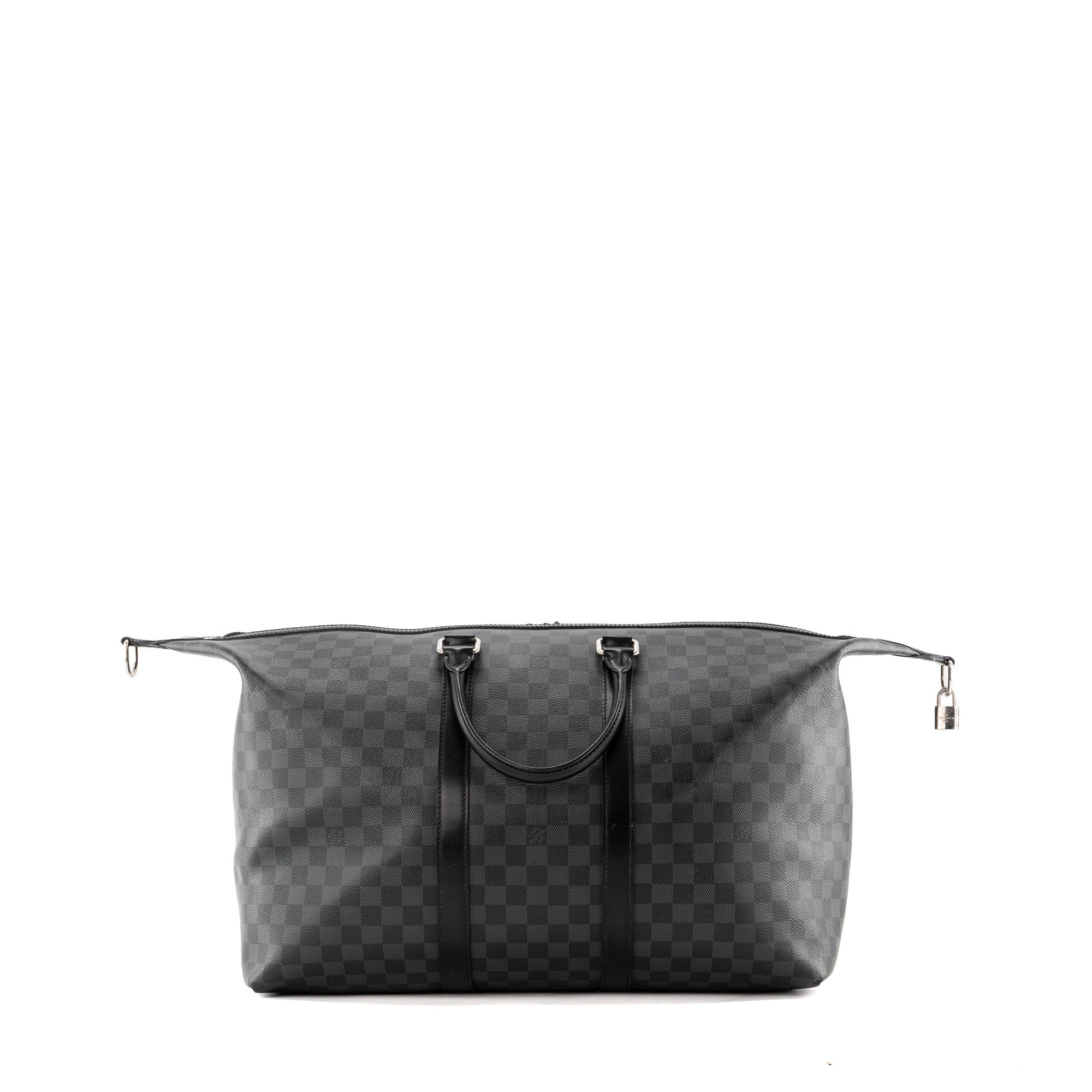 LOUIS VUITTON - Sac de voyage All day 50 Louis Vuitton en toile enduite damier graphite