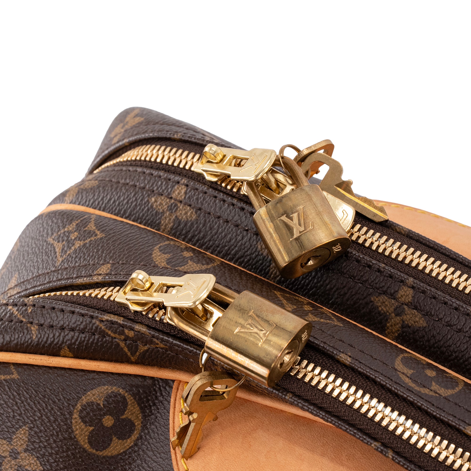 LOUIS VUITTON - Sac de voyage Boston Alizé Louis Vuitton en toile enduite monogrammée