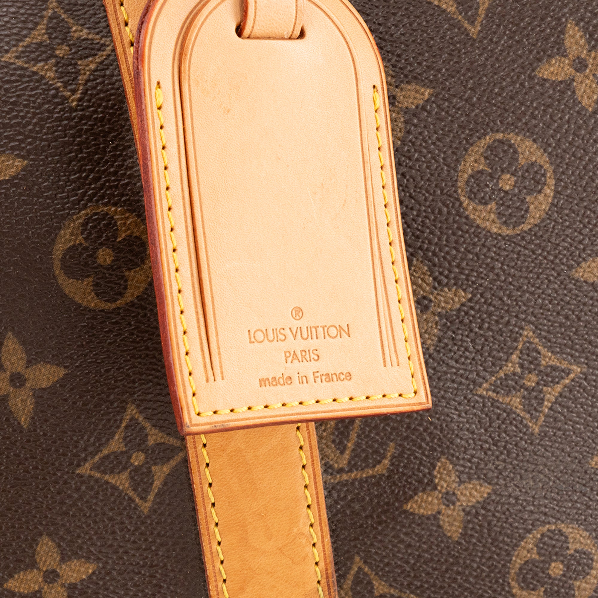 LOUIS VUITTON - Sac de voyage Keepall 45 Louis Vuitton en toile enduite monogrammée