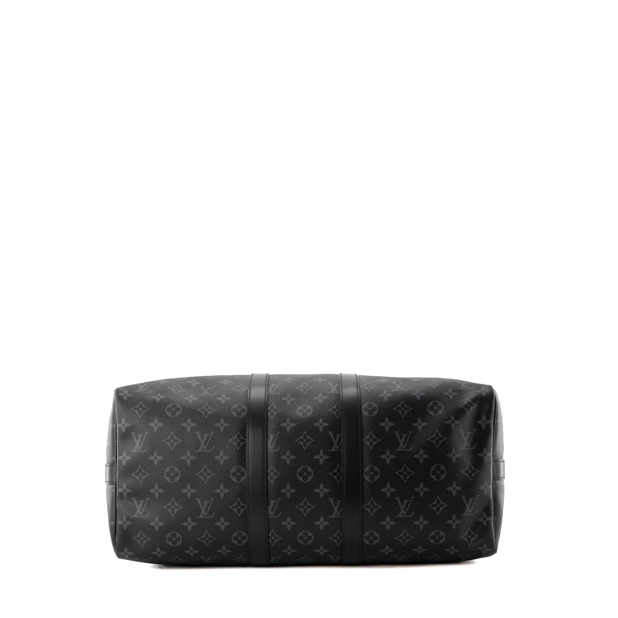 LOUIS VUITTON - Sac de voyage Keepall 45 Louis Vuitton en toile enduite monogrammée éclipse