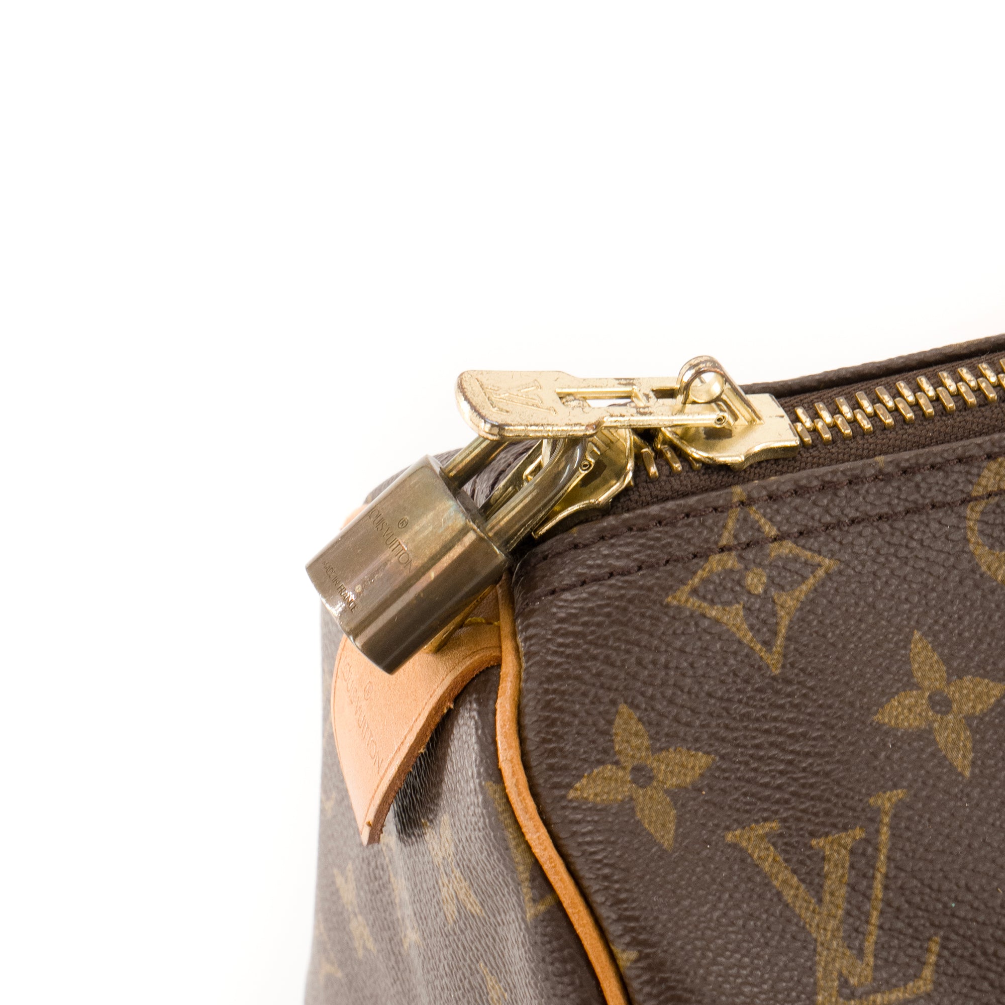 LOUIS VUITTON - Sac de voyage Keepall 45 Louis Vuitton en toile enduite monogrammée vintage