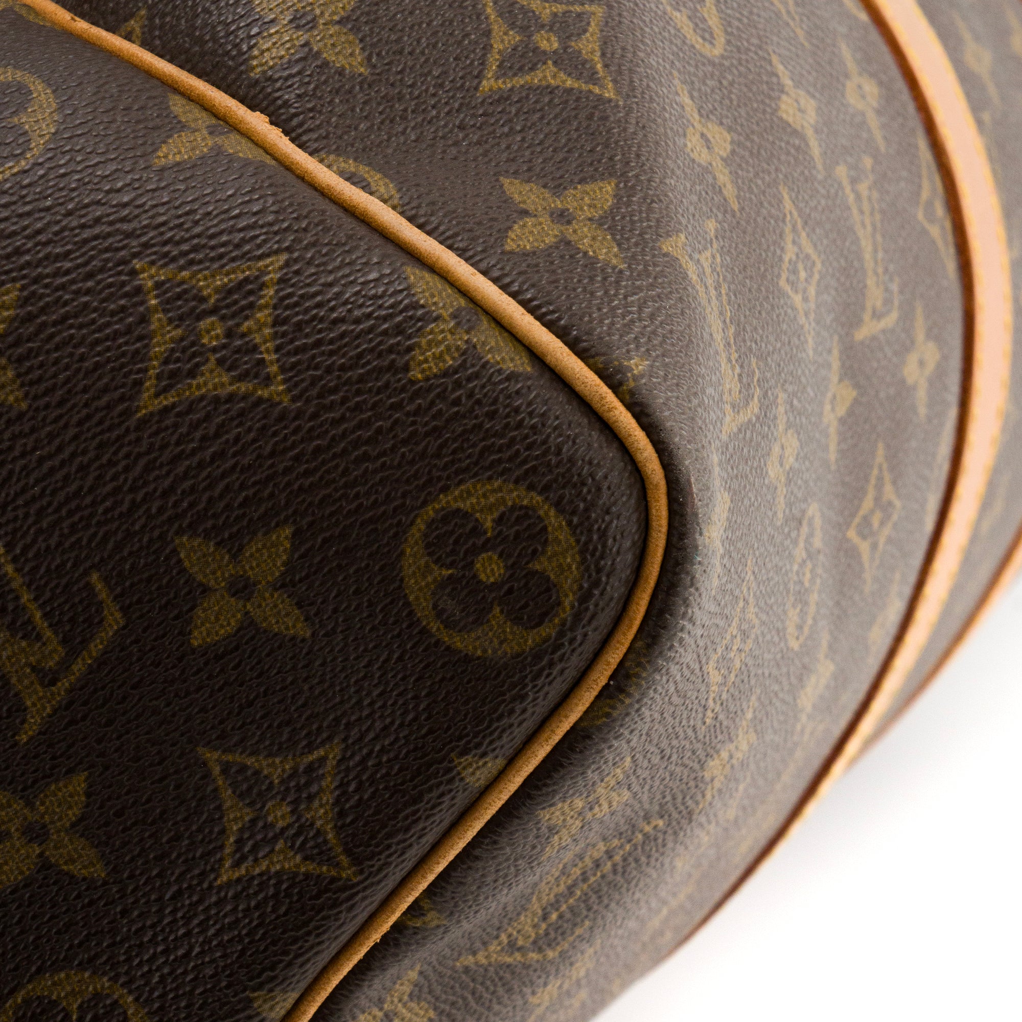 LOUIS VUITTON - Sac de voyage Keepall 45 Louis Vuitton en toile enduite monogrammée vintage