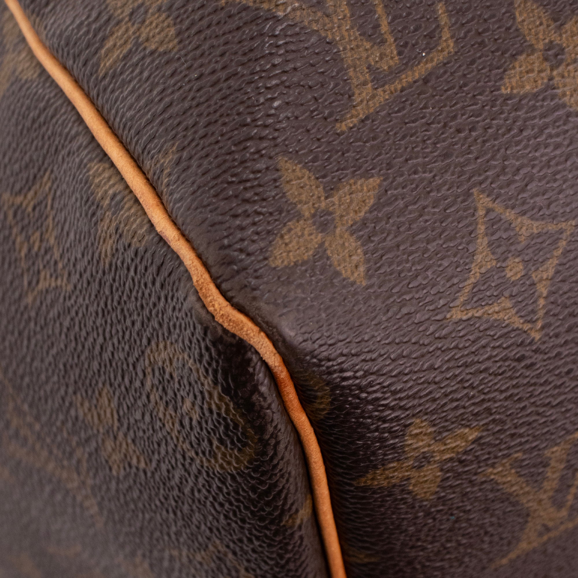 LOUIS VUITTON - Sac de voyage Keepall 45 Louis Vuitton en toile enduite monogrammée vintage