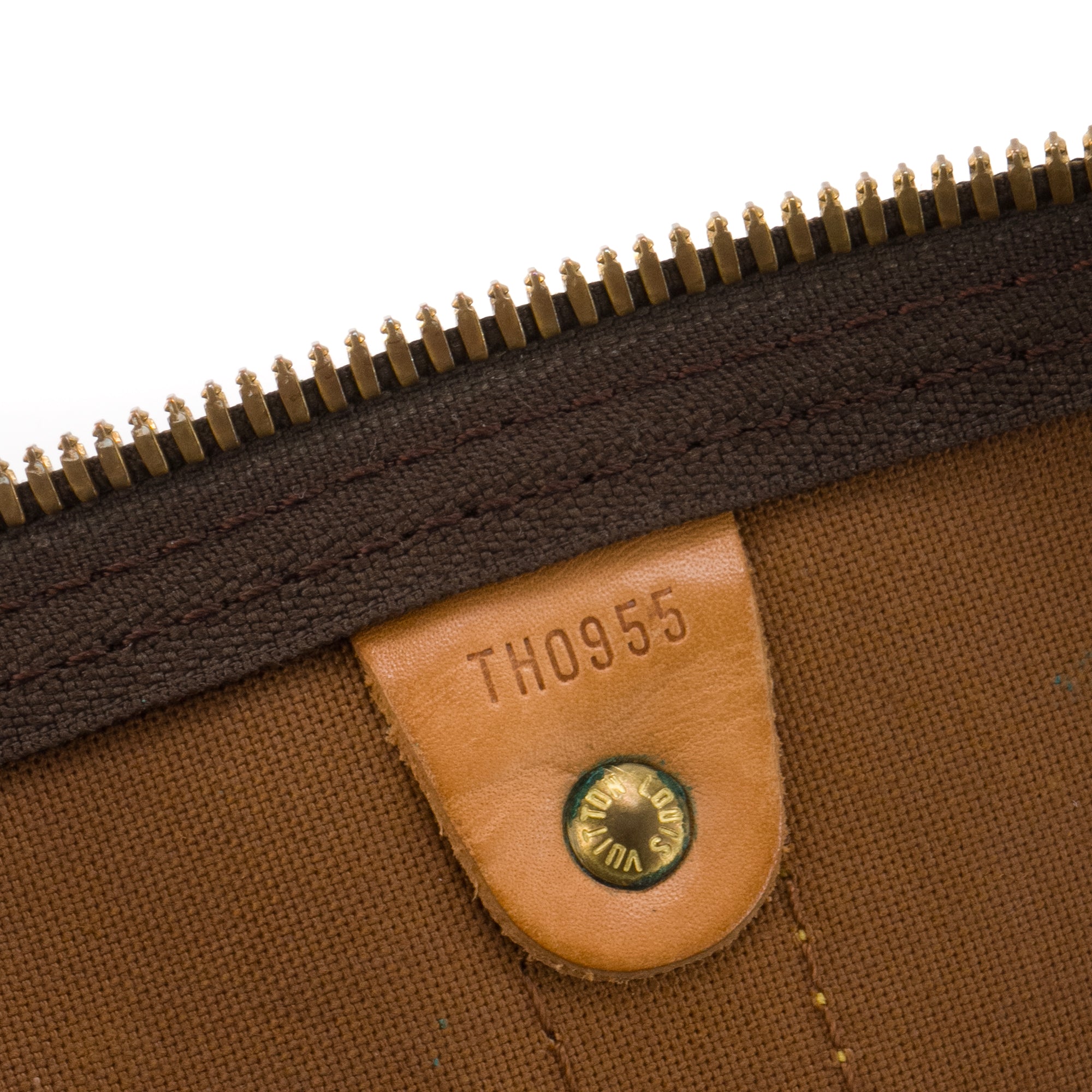 LOUIS VUITTON - Sac de voyage Keepall 50 bandoulière Louis Vuitton en toile enduite monogrammée vintage