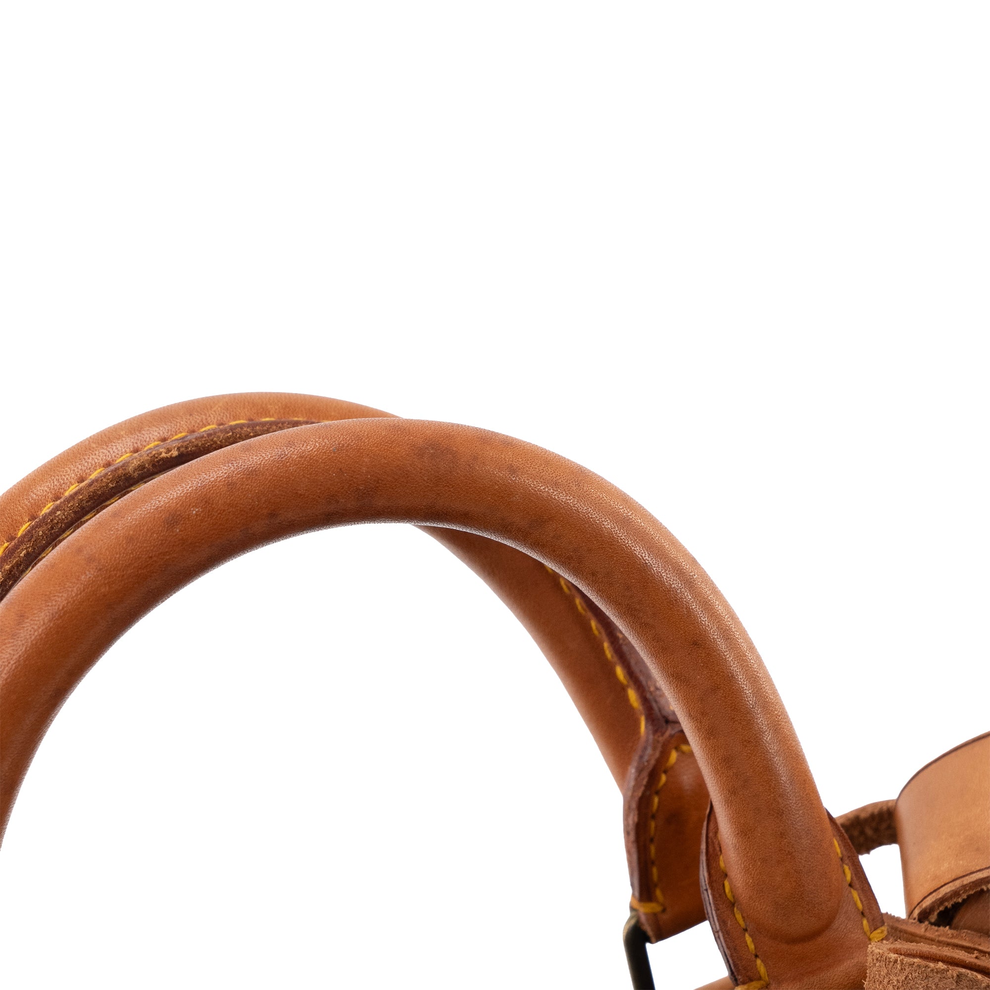 LOUIS VUITTON - Sac de voyage Keepall 50 Louis Vuitton en toile enduite monogrammée vintage