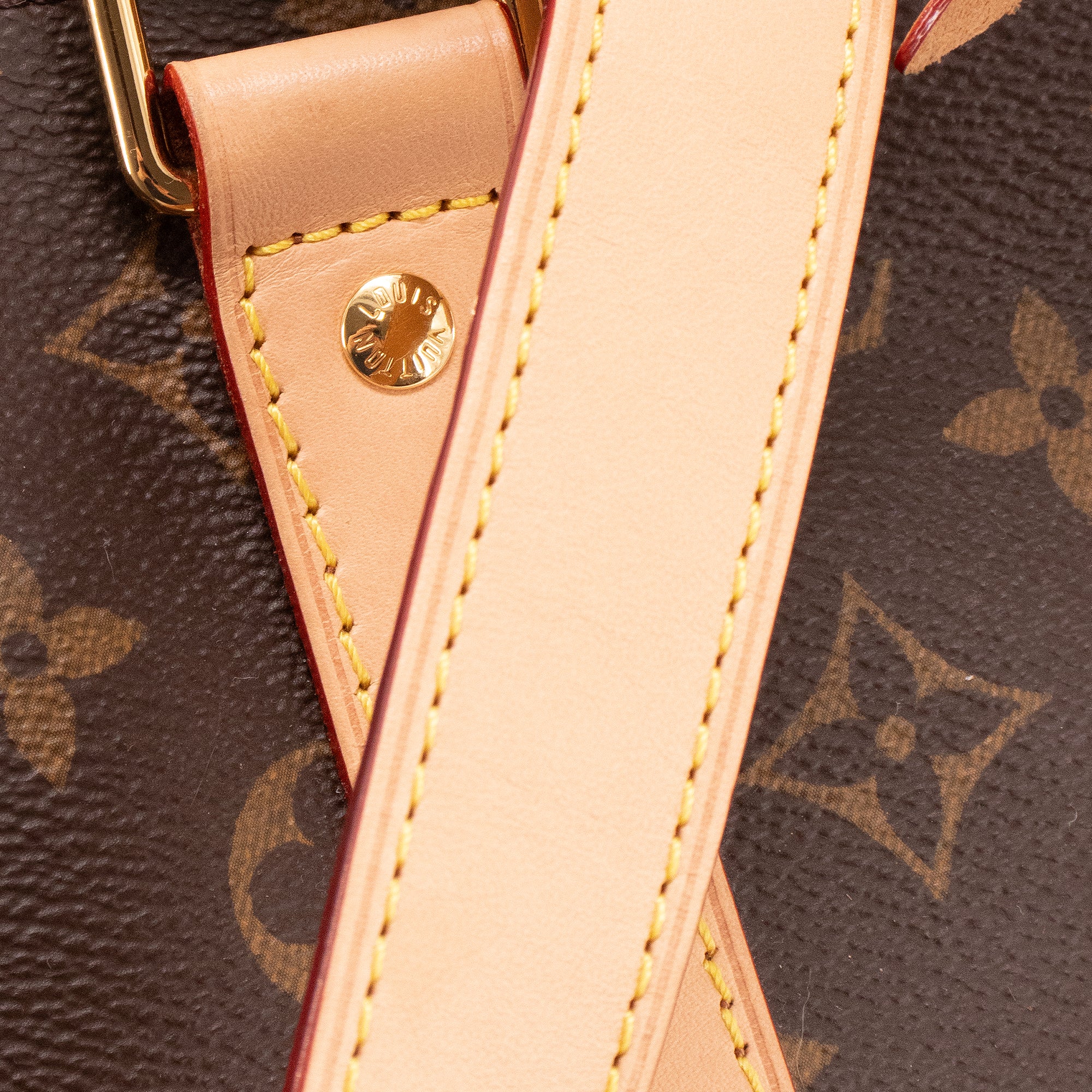 LOUIS VUITTON - Sac de voyage Keepall 50 Louis Vuitton en toile enduite monogrammée