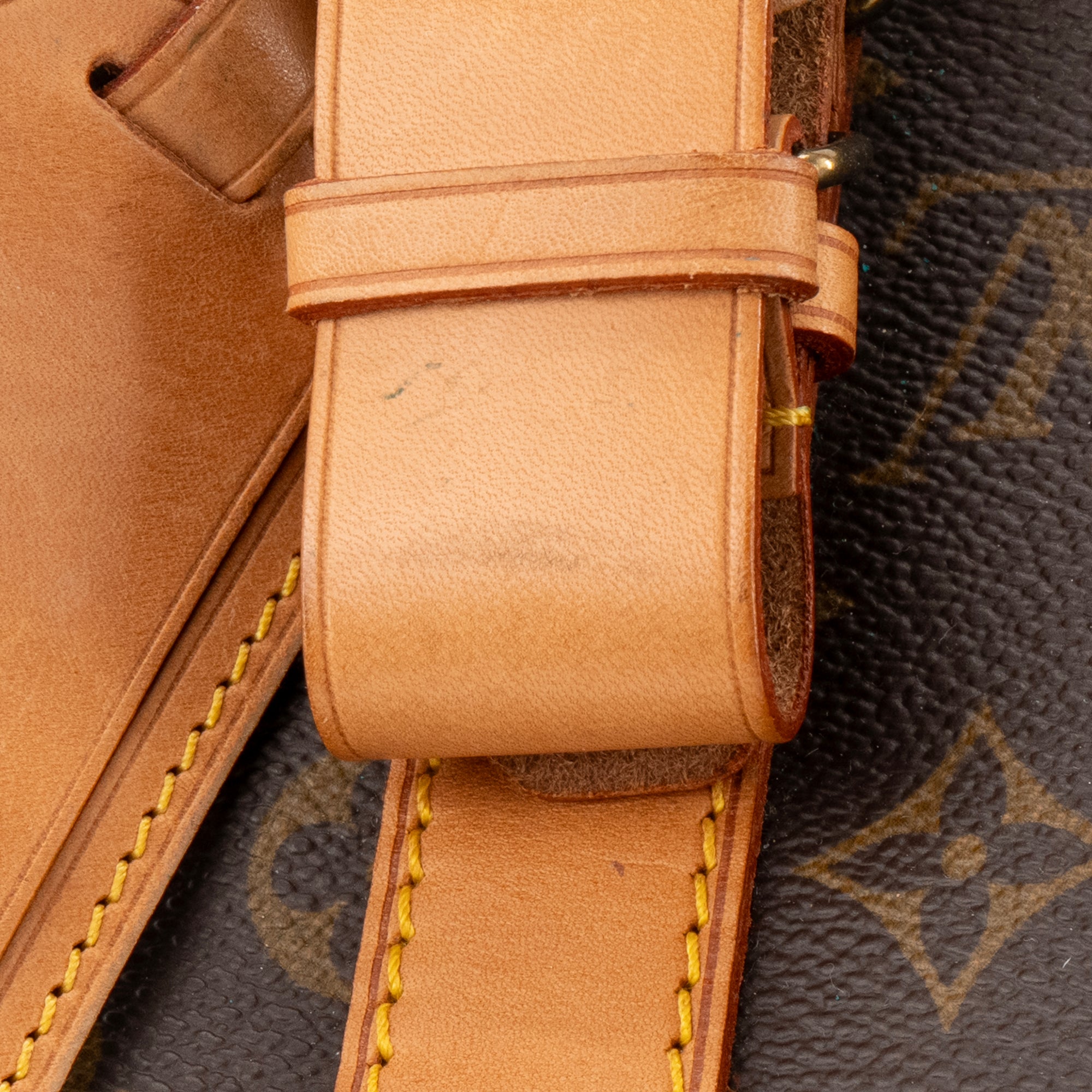 LOUIS VUITTON - Sac de voyage Keepall 50 Louis Vuitton en toile enduite monogrammée vintage