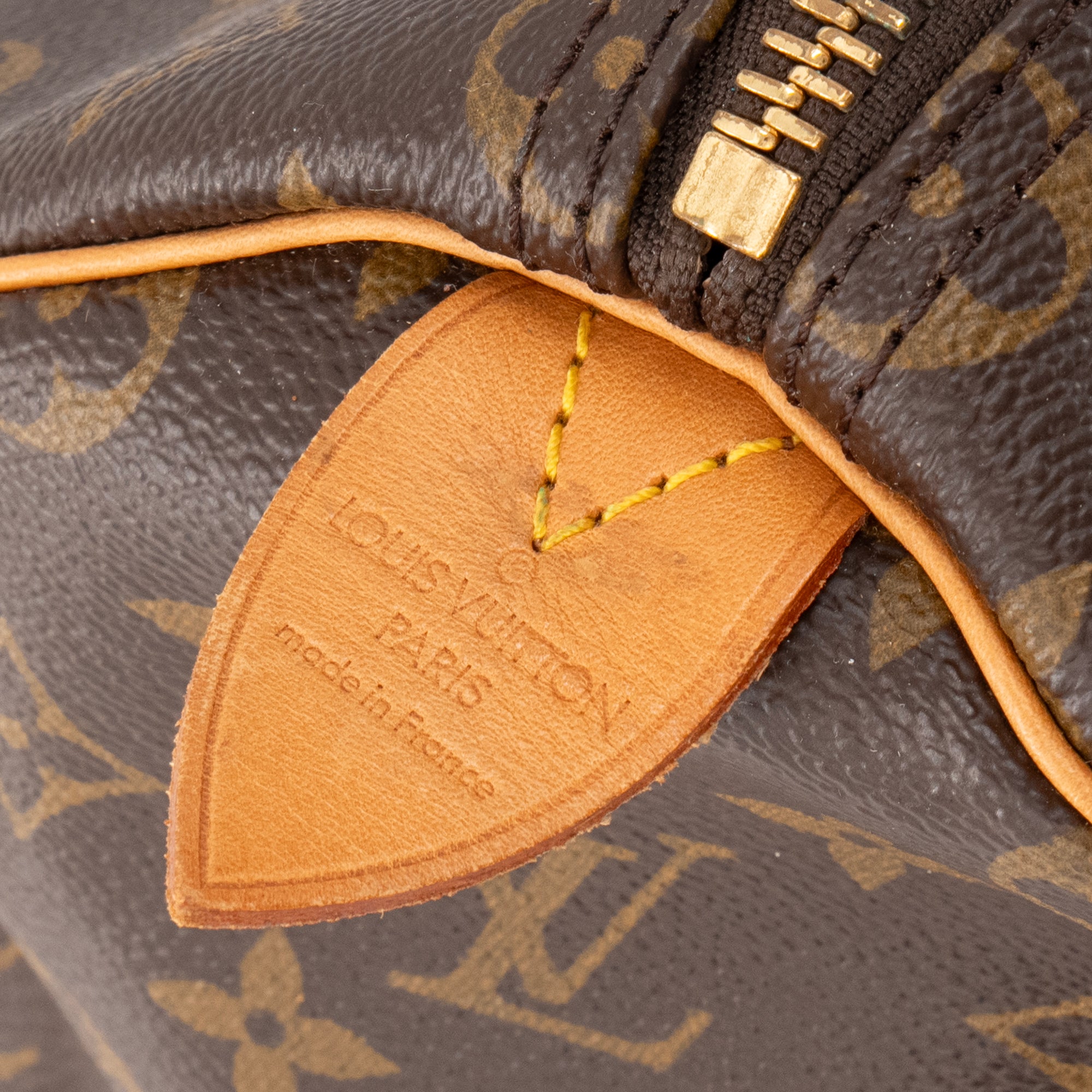 LOUIS VUITTON - Sac de voyage Keepall 50 Louis Vuitton en toile enduite monogrammée vintage