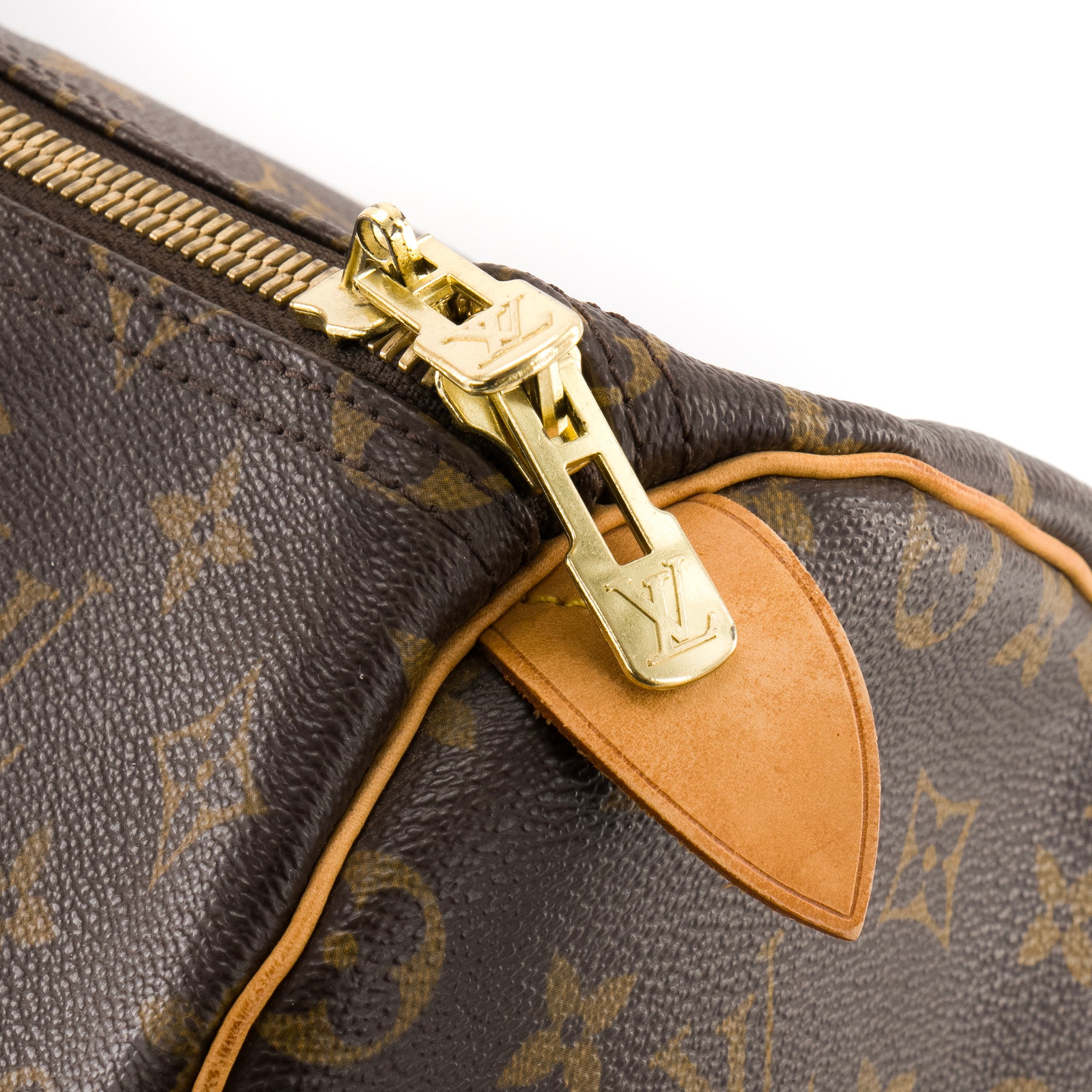 LOUIS VUITTON - Sac de voyage Keepall 50 Louis Vuitton en toile enduite monogrammée vintage