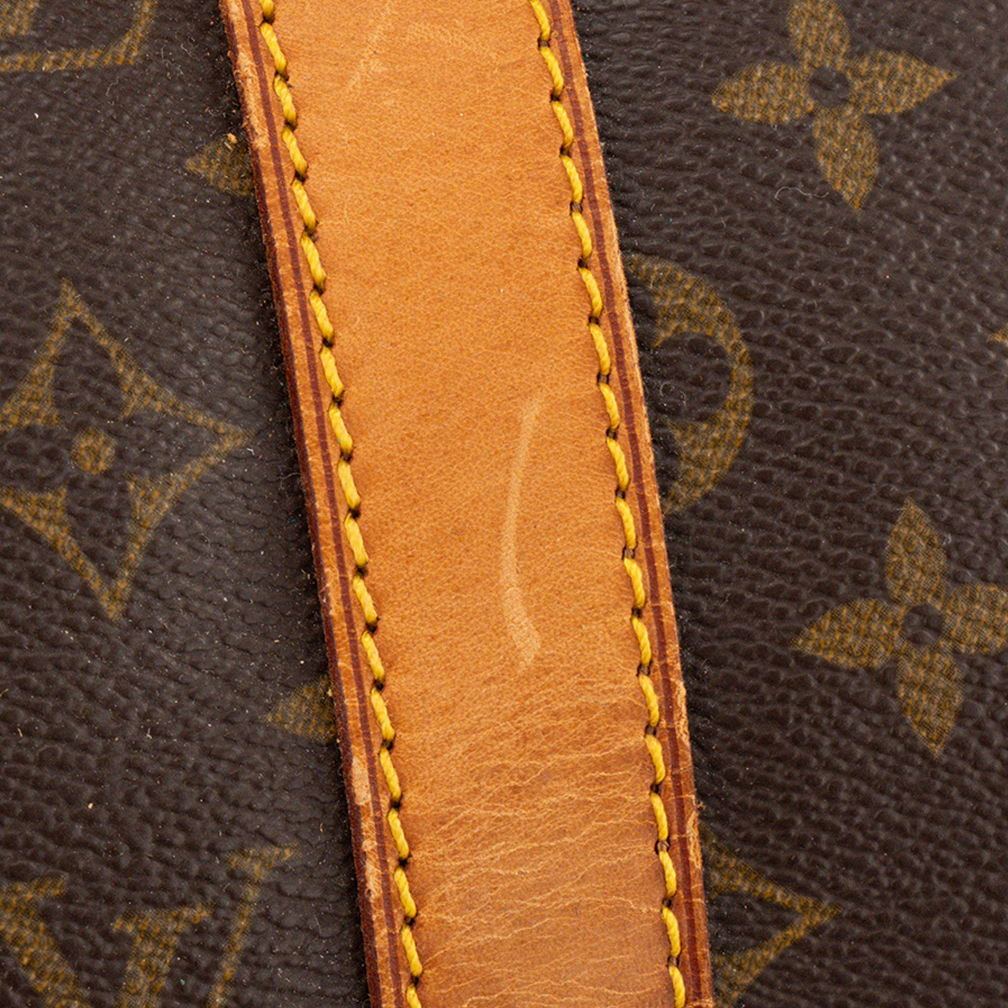 LOUIS VUITTON - Sac de voyage Keepall 50 Louis Vuitton en toile enduite monogrammée vintage