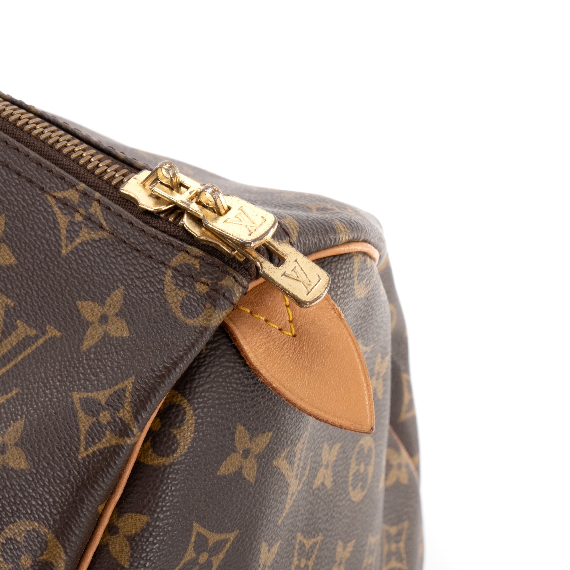 LOUIS VUITTON - Sac de voyage Keepall 50 Louis Vuitton en toile enduite monogrammée vintage