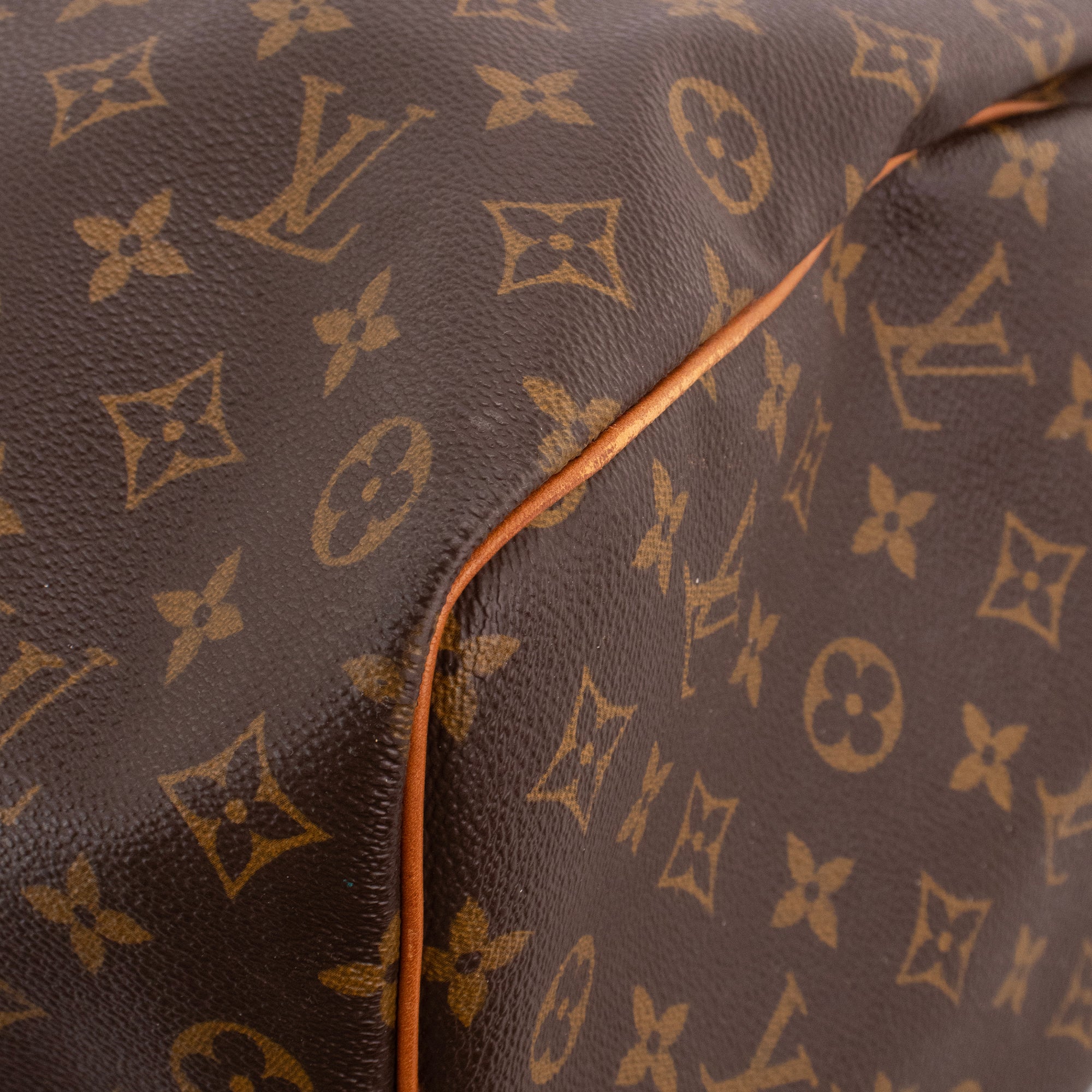 LOUIS VUITTON - Sac de voyage Keepall 50 Louis Vuitton en toile monogrammée vintage