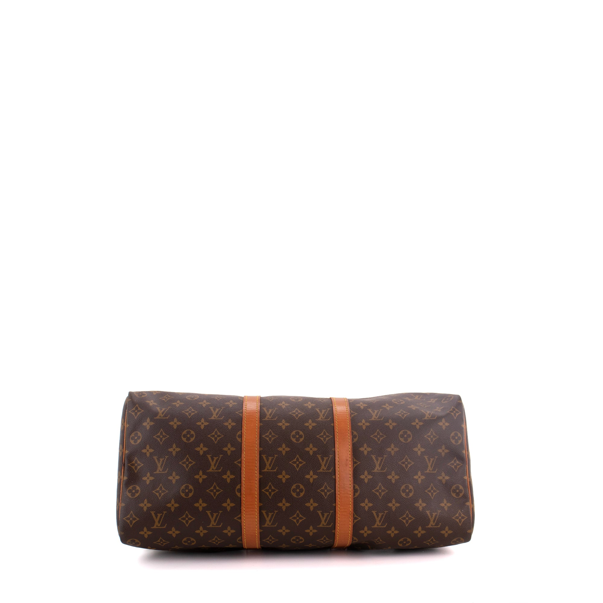 LOUIS VUITTON - Sac de voyage Keepall 50 Louis Vuitton en toile monogrammée vintage