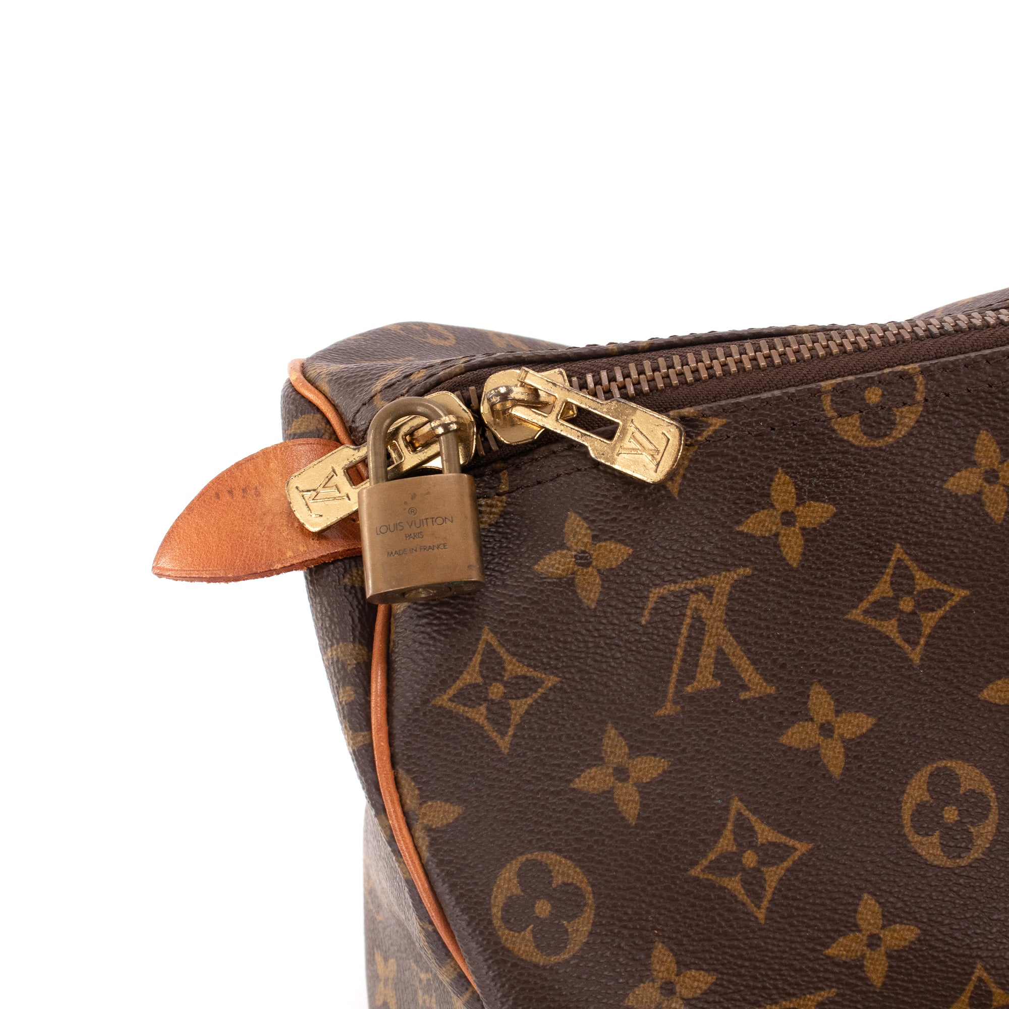 LOUIS VUITTON - Sac de voyage Keepall 50 Louis Vuitton en toile monogrammée vintage