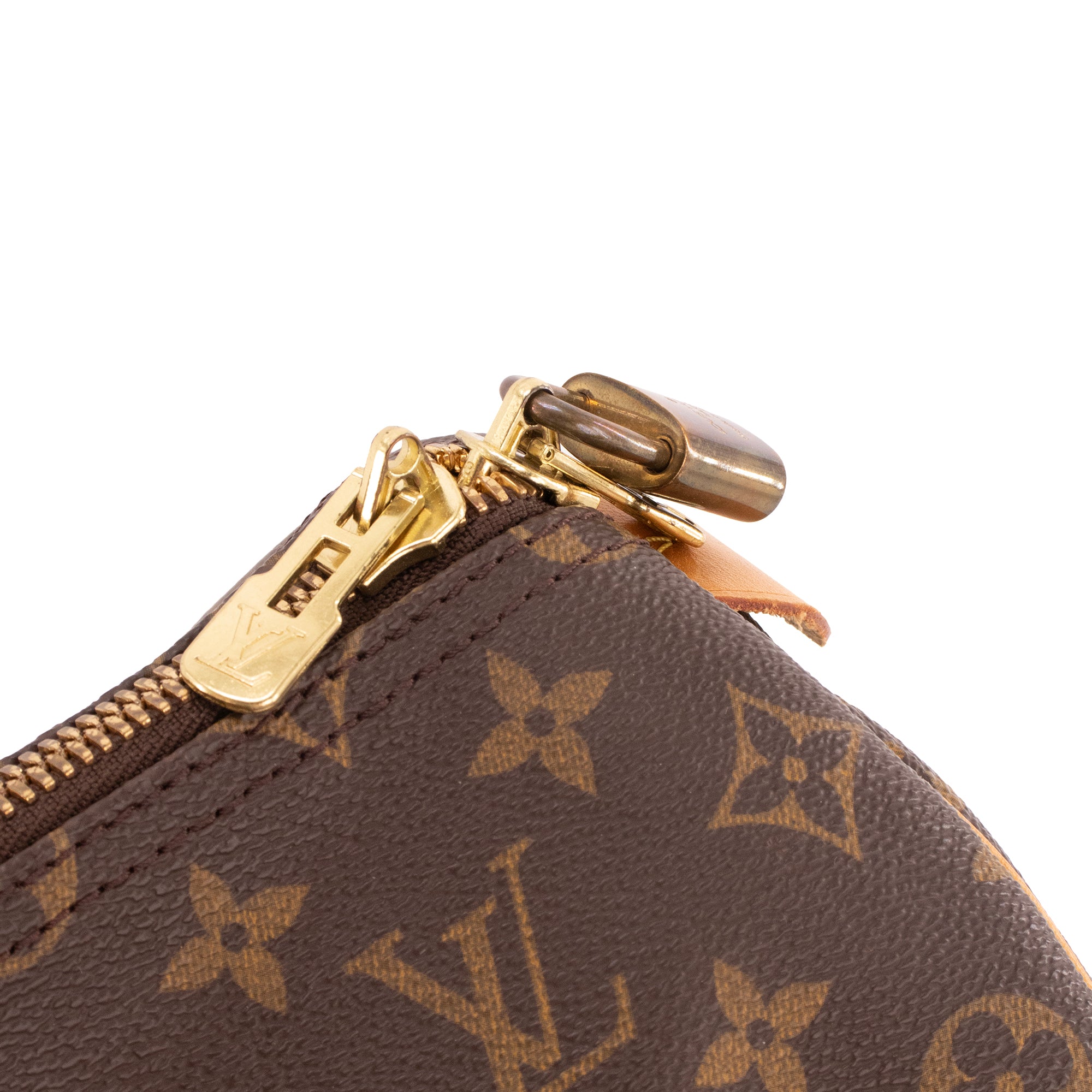 LOUIS VUITTON - Sac de voyage Keepall 50 Louis Vuitton en toile monogrammée vintage