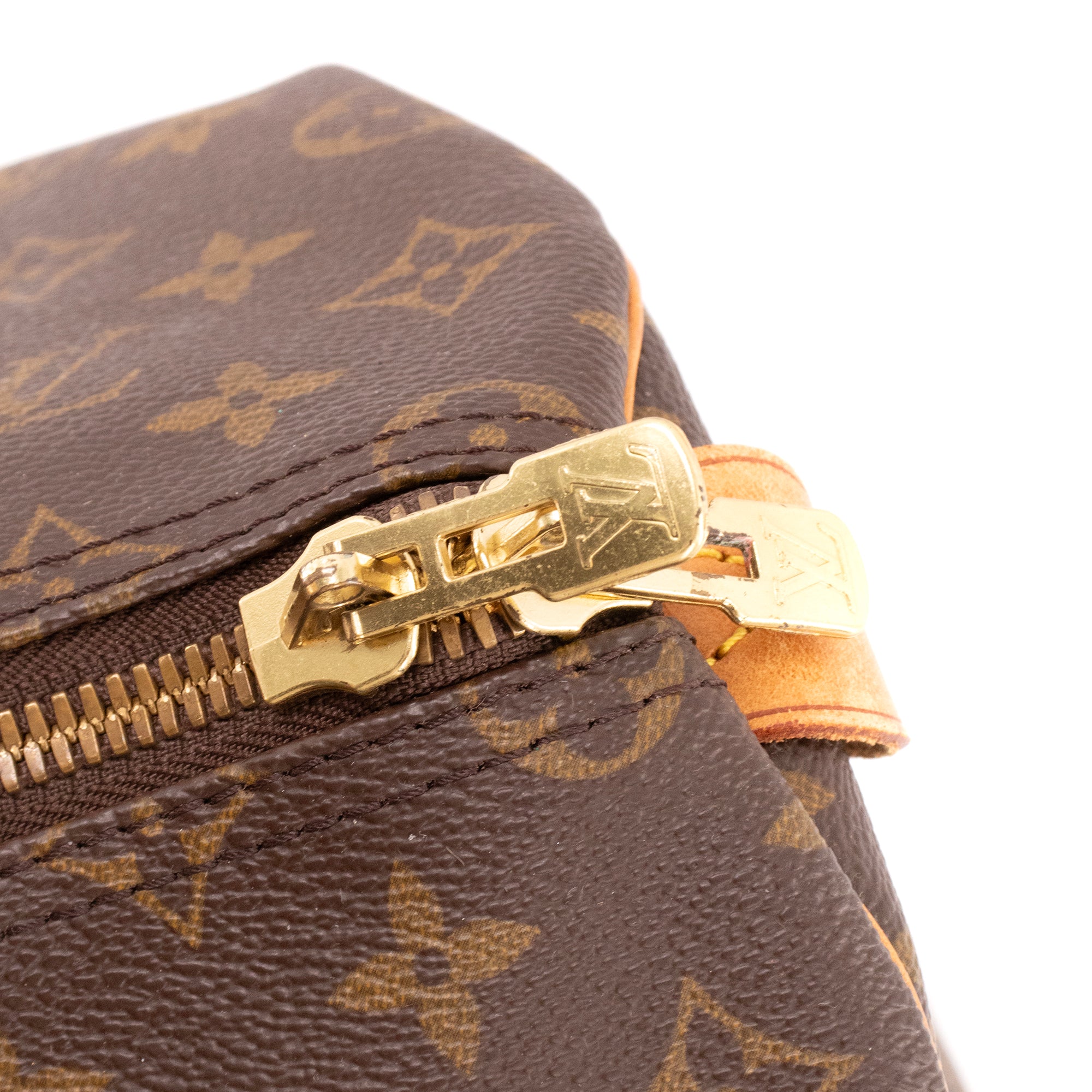 LOUIS VUITTON - Sac de voyage Keepall 50 Louis Vuitton en toile monogrammée vintage