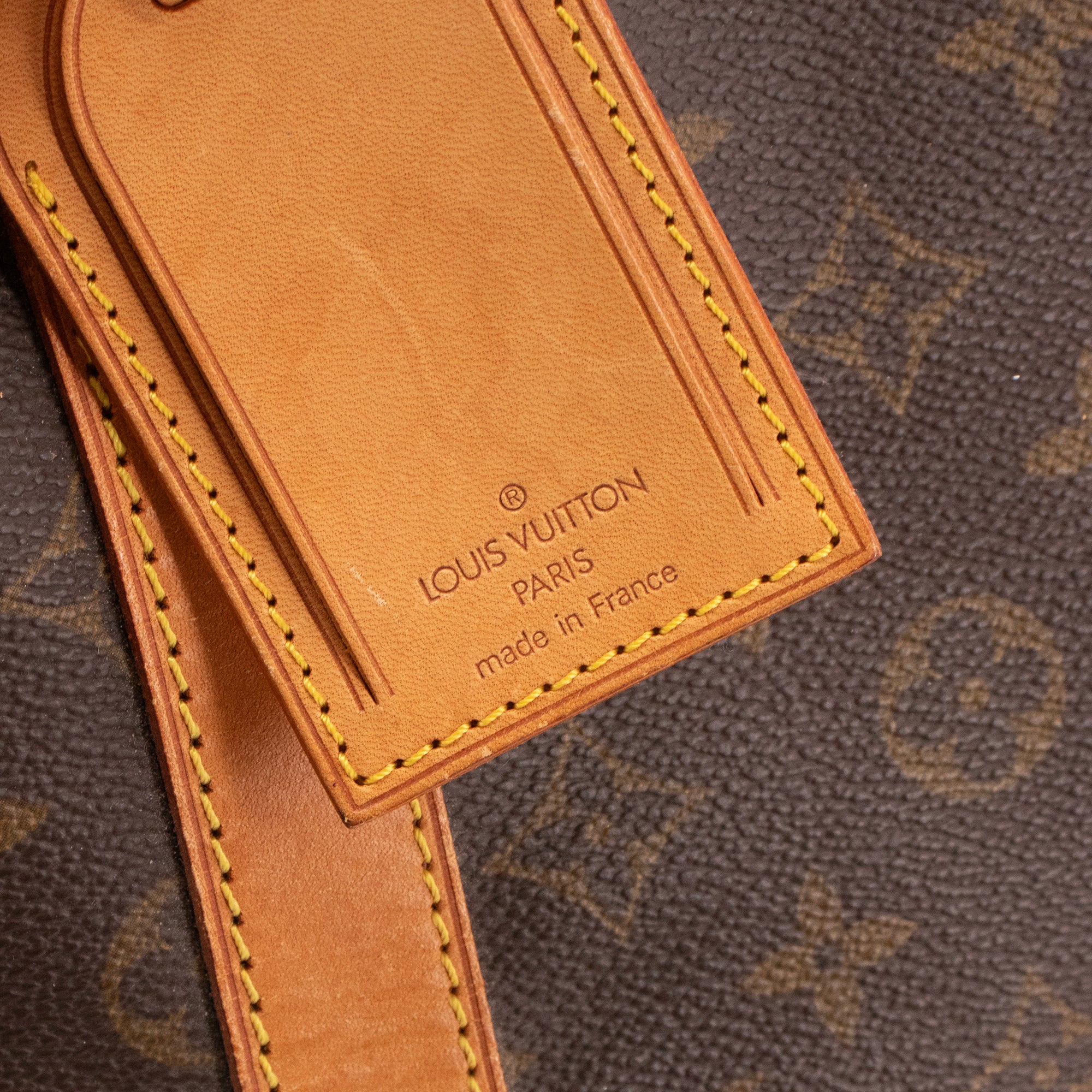 LOUIS VUITTON - Sac de voyage Keepall 50 Louis Vuitton en toile monogrammée vintage