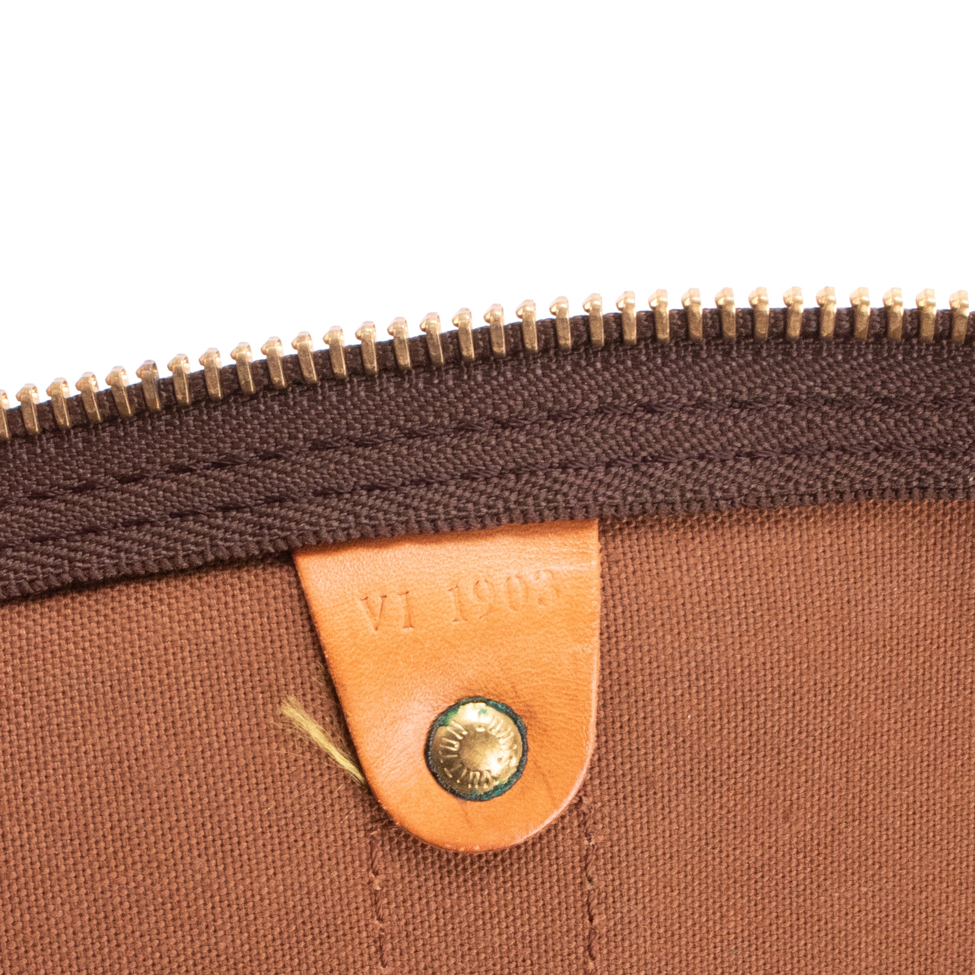 LOUIS VUITTON - Sac de voyage Keepall 55 bandoulière Louis Vuitton en toile enduite monogrammée vintage