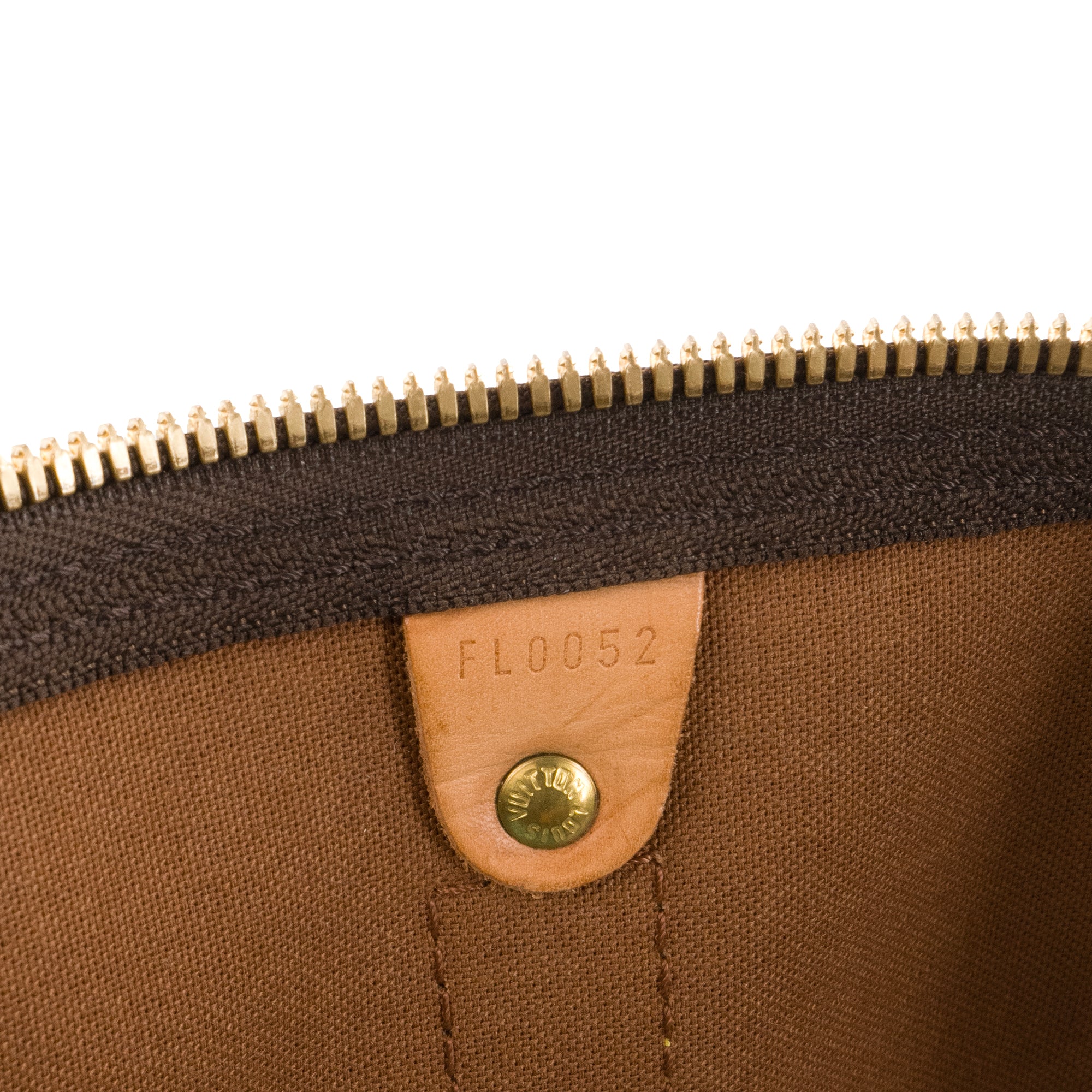 LOUIS VUITTON - Sac de voyage Keepall 55 Louis Vuitton en toile enduite monogrammée vintage