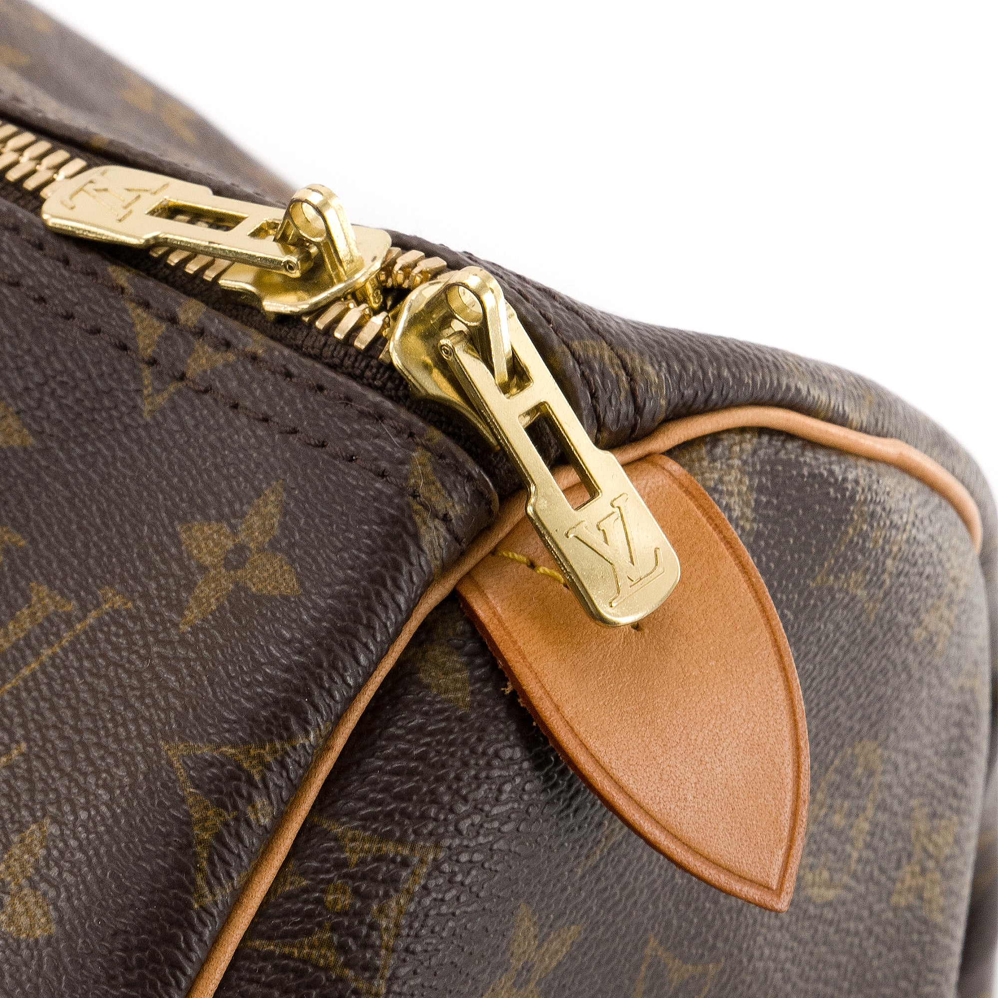 LOUIS VUITTON - Sac de voyage Keepall 55 Louis Vuitton en toile enduite monogrammée vintage